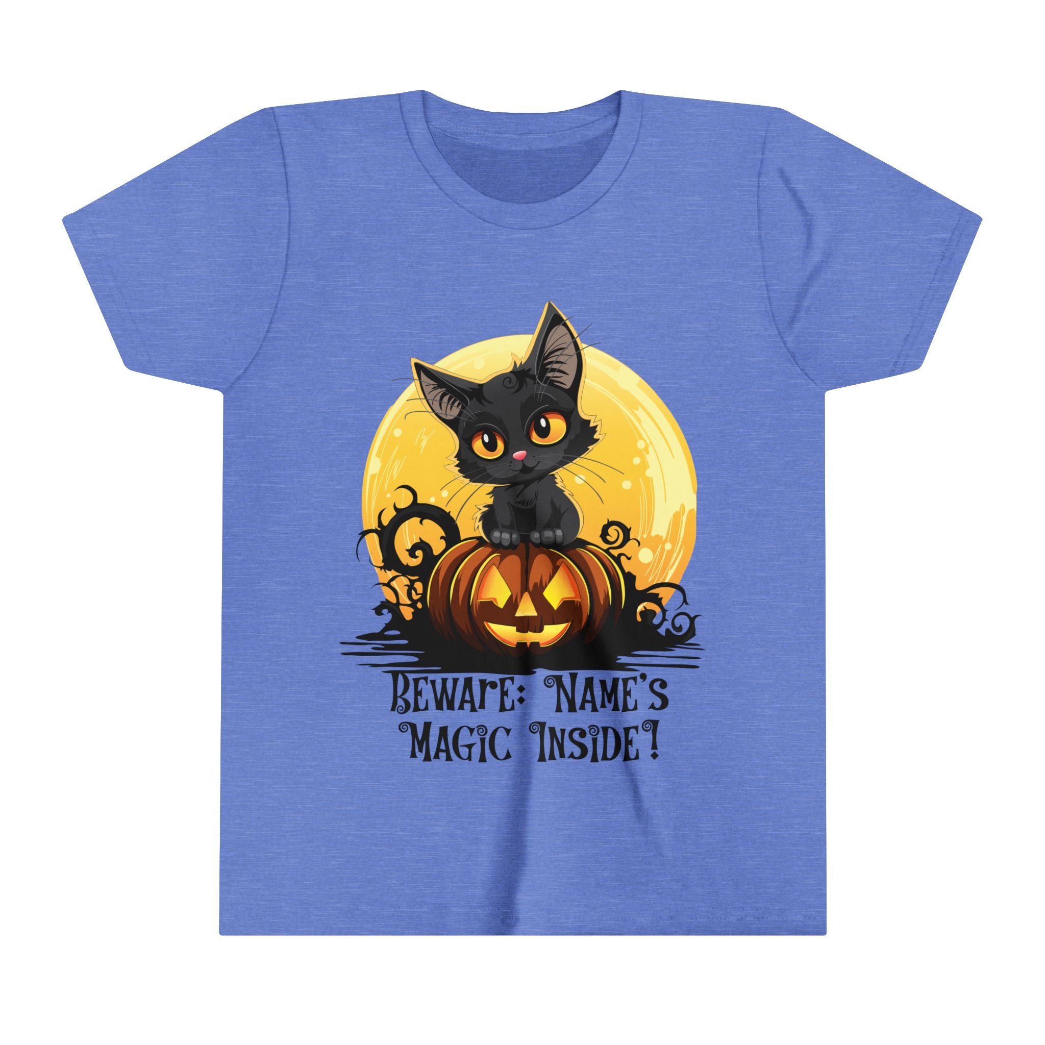 beware magic inside Youth Short Sleeve Tee