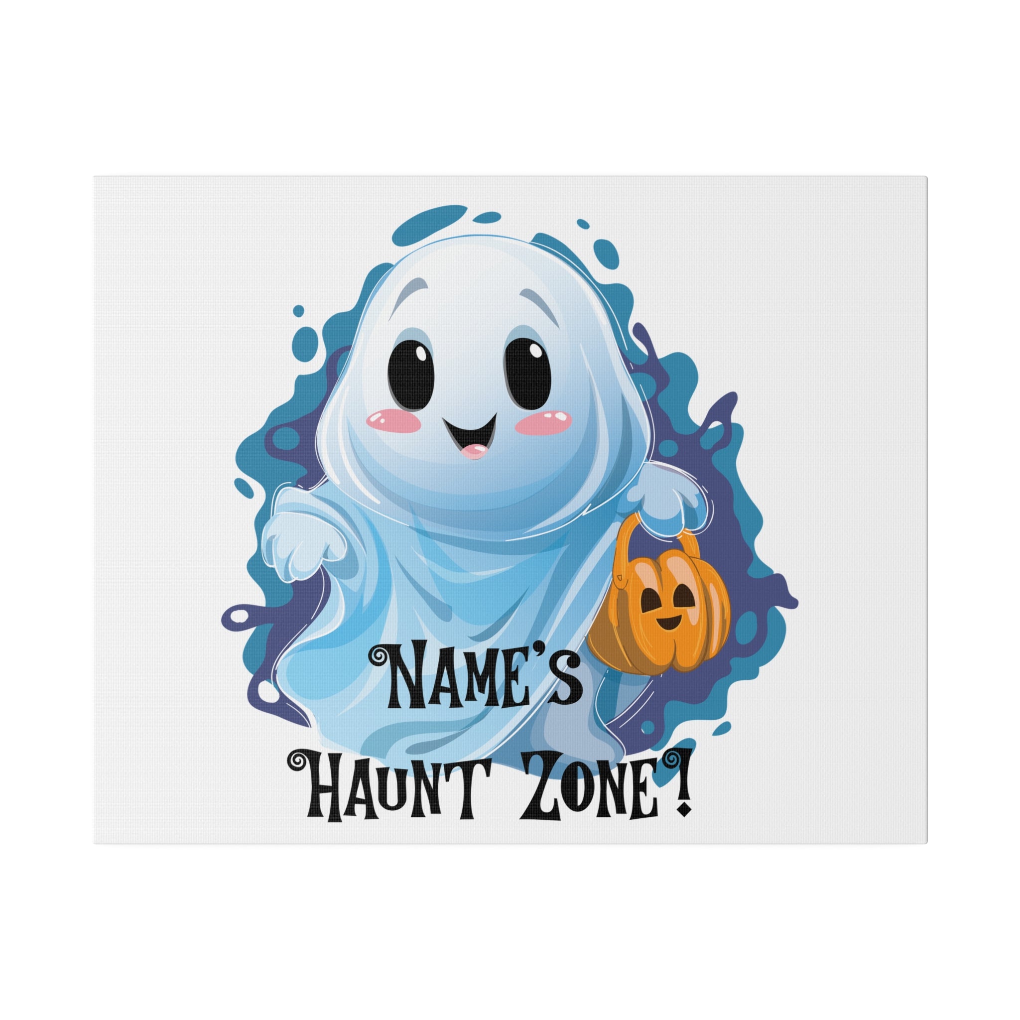 haunt zone Matte Canvas, Stretched, 0.75"