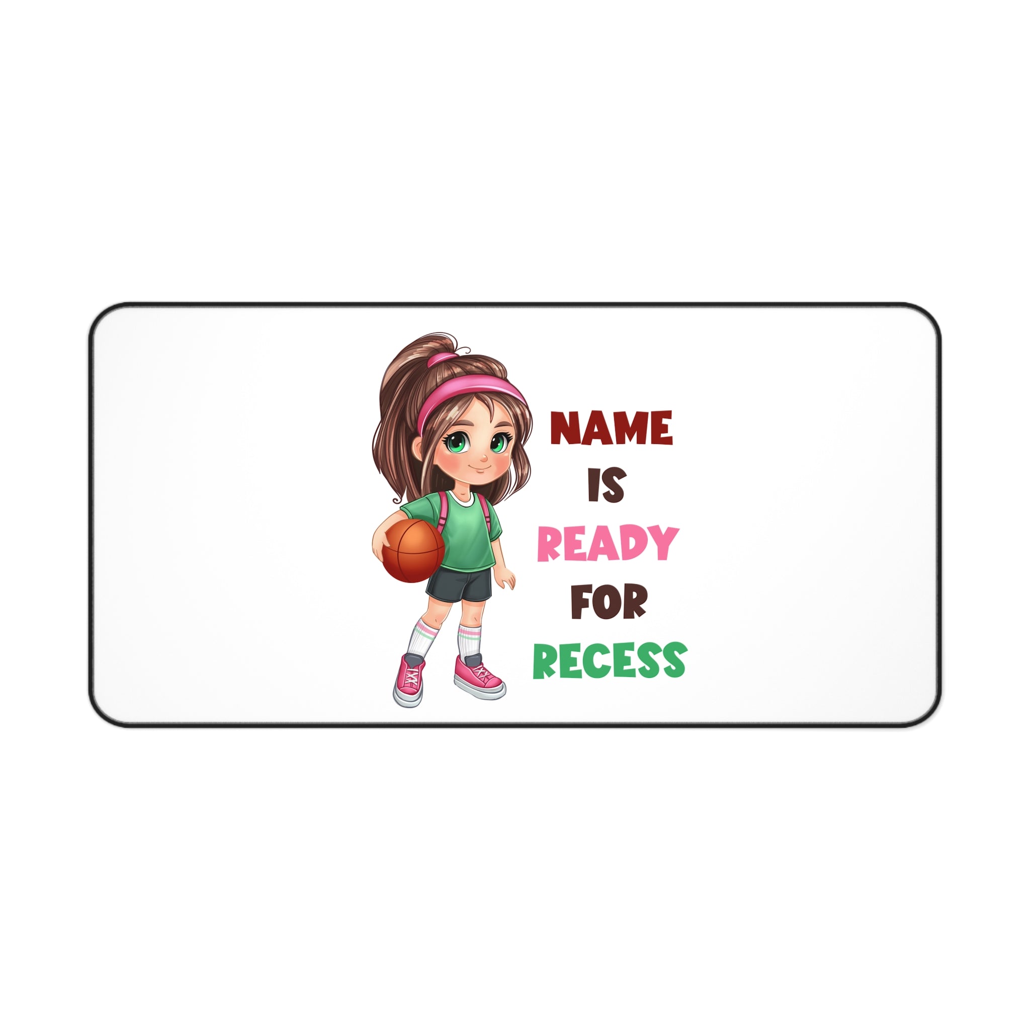 Recess girl Desk Mat