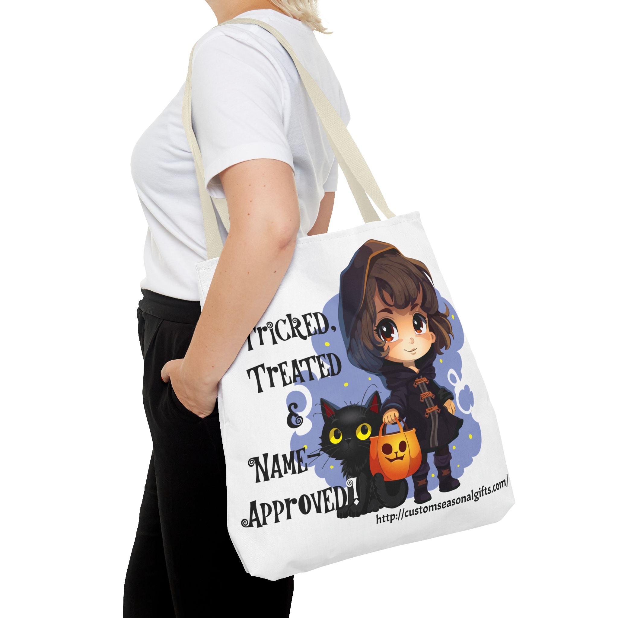 Tote Bag -  Customizable - Trick Or Treat!