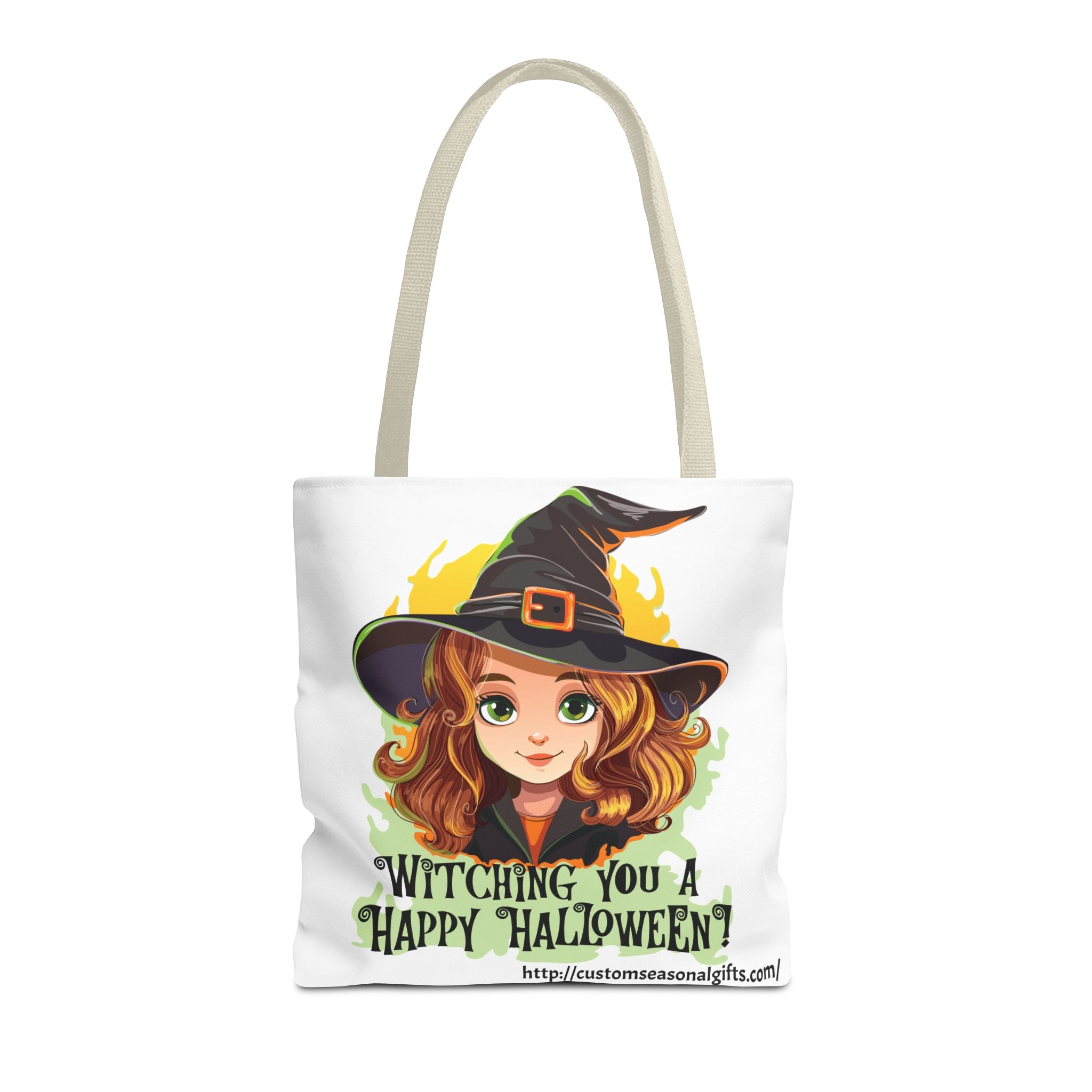 Tote Bag -  Whitching You A Happy Halloween!