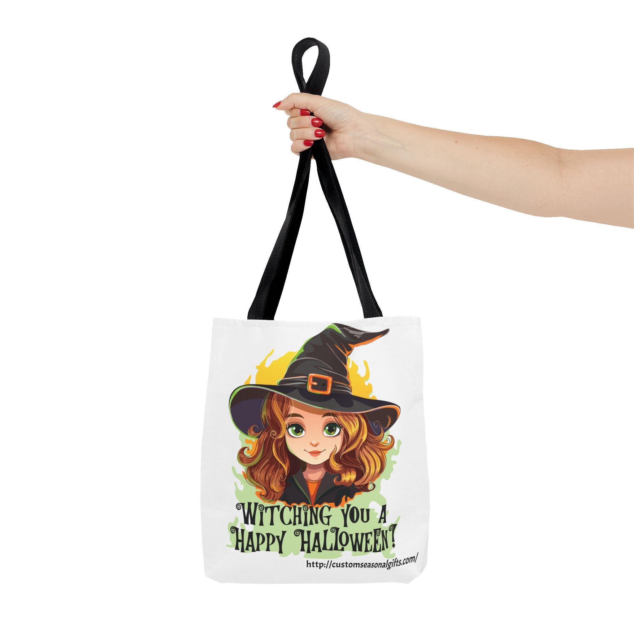 Tote Bag -  Whitching You A Happy Halloween!