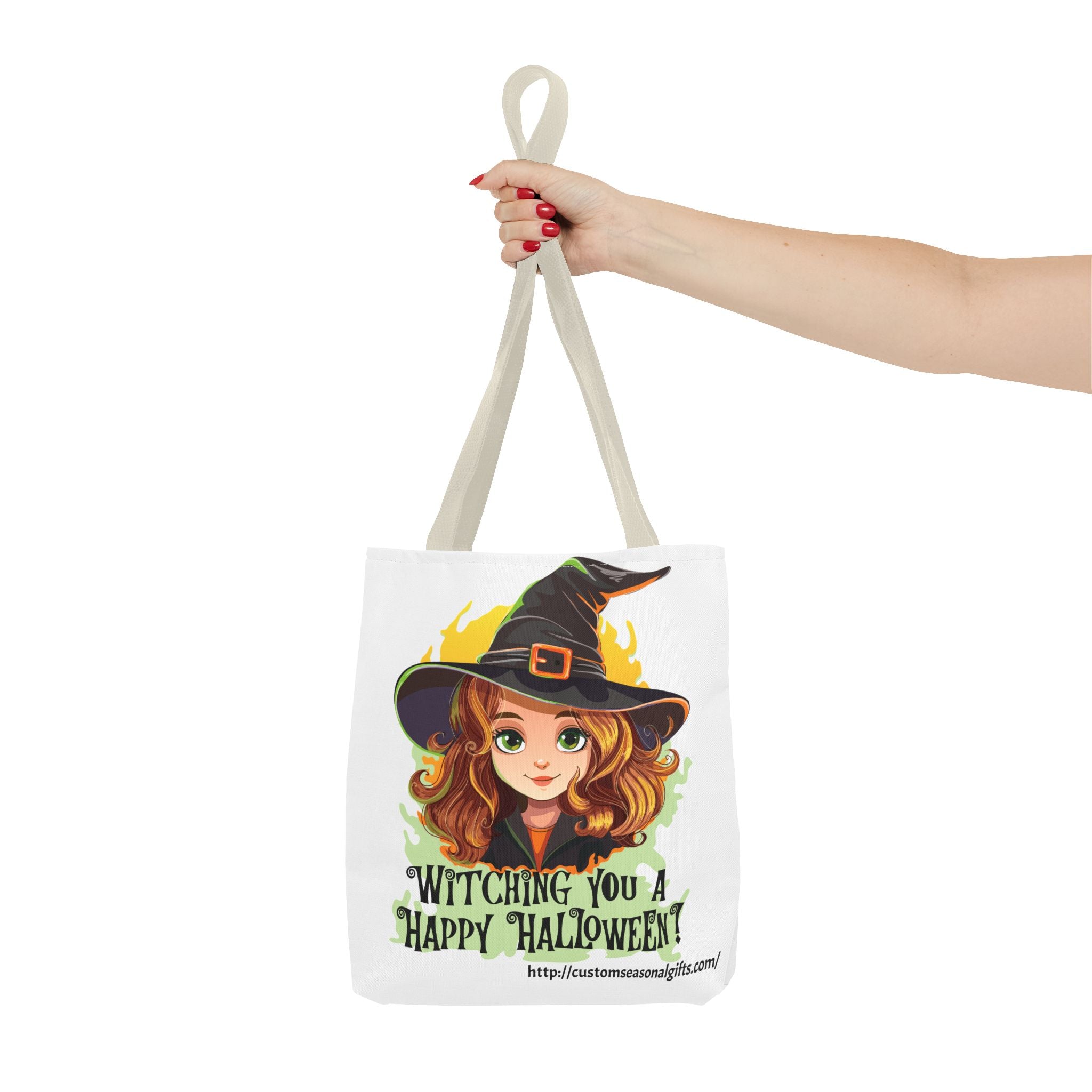 Tote Bag -  Whitching You A Happy Halloween!