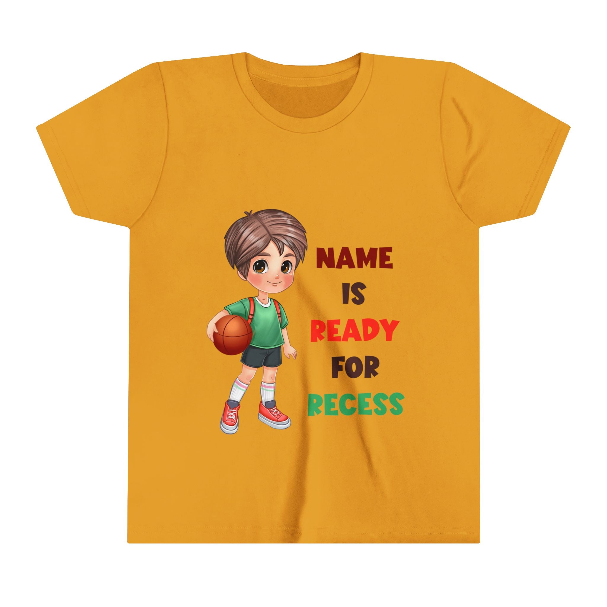 Recess Boy Youth Short Sleeve Tee