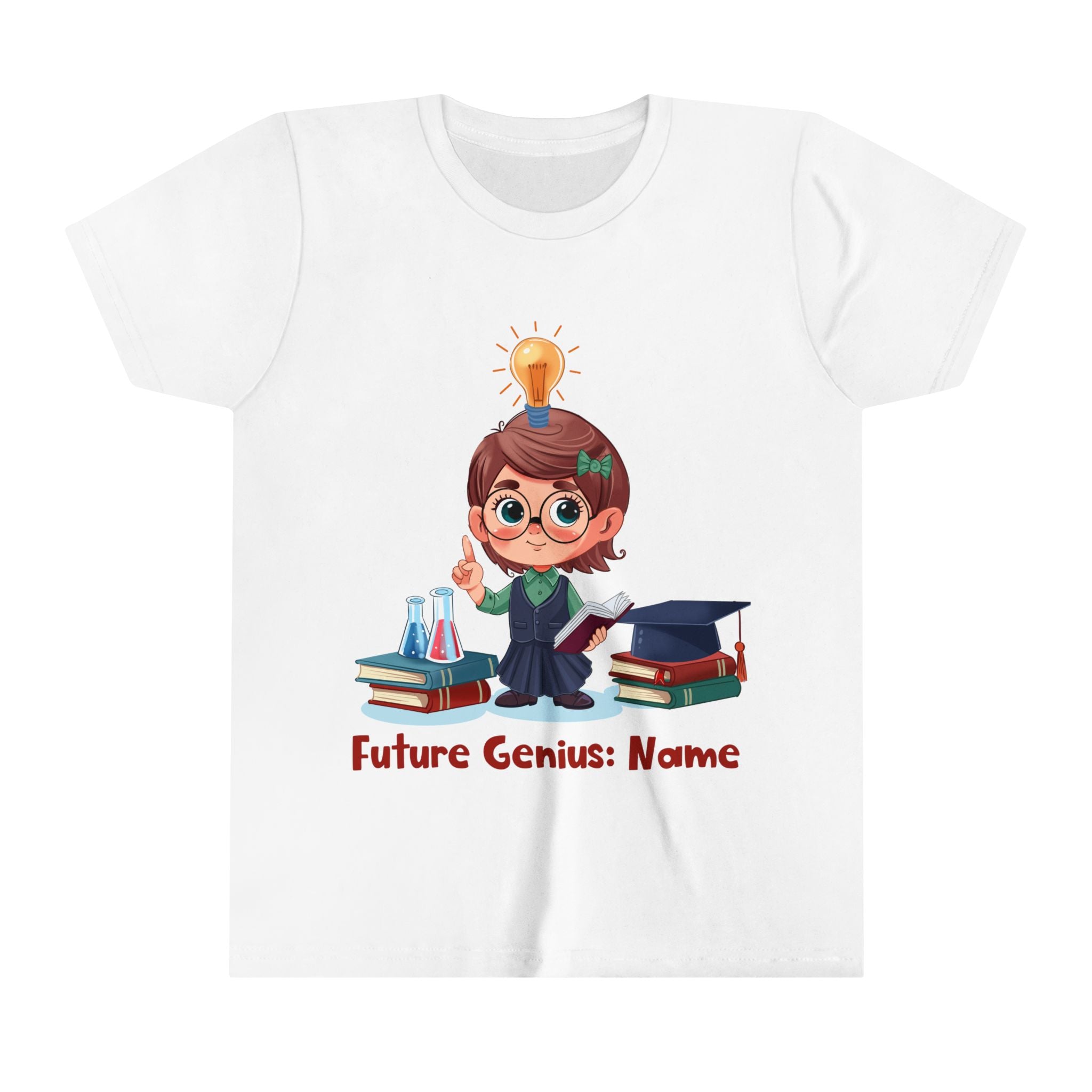 Genius girl Youth Short Sleeve Tee