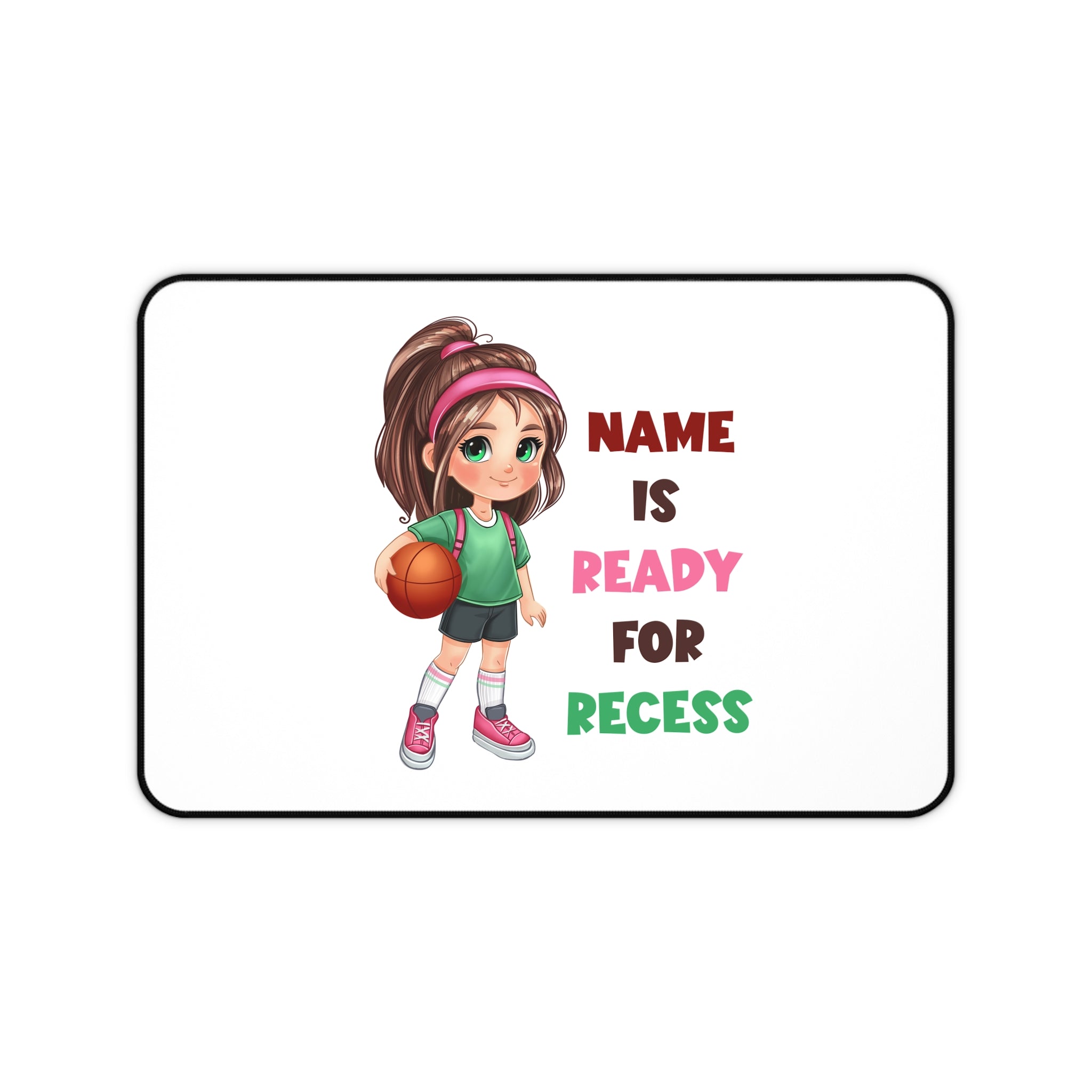 Recess girl Desk Mat