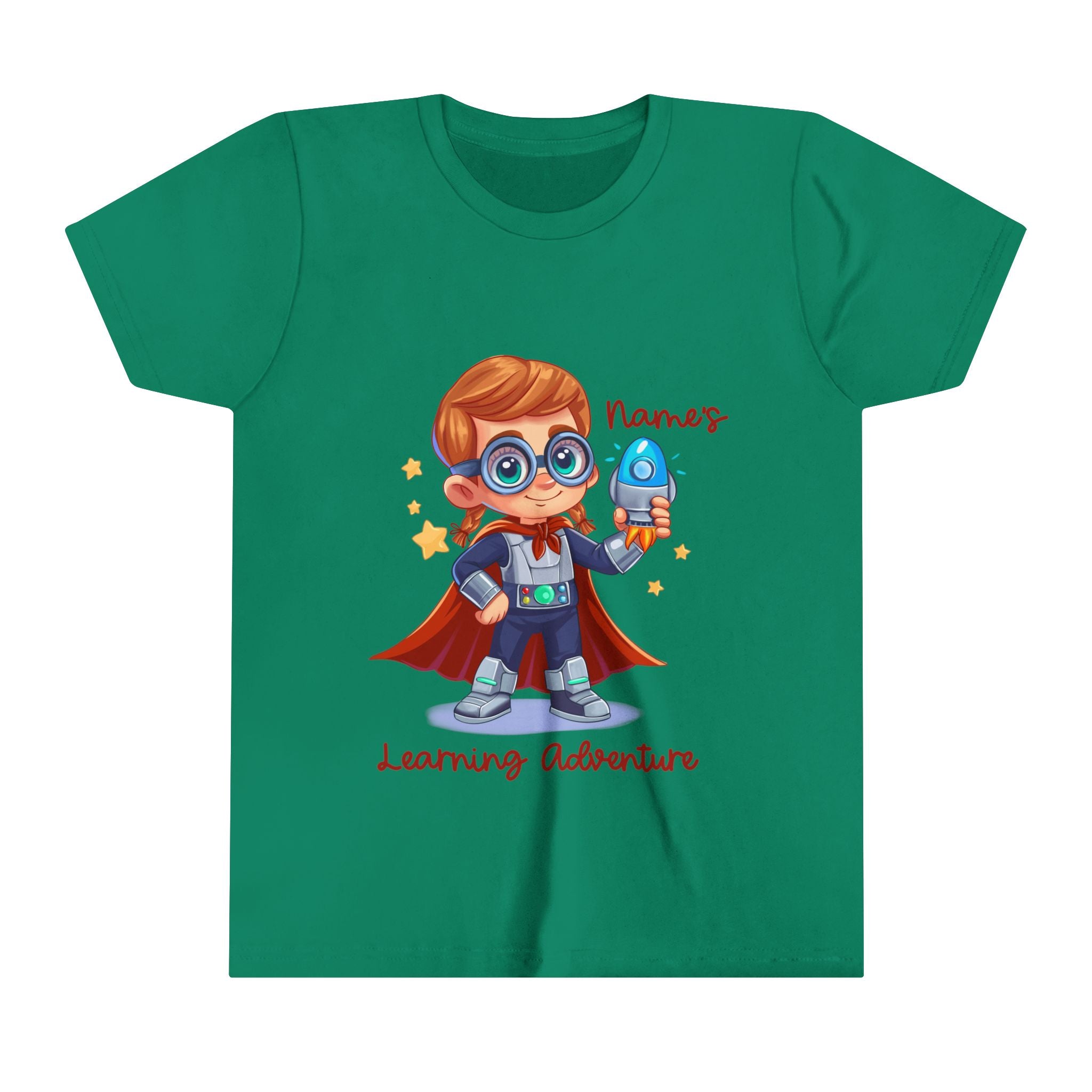 adventure girl Youth Short Sleeve Tee