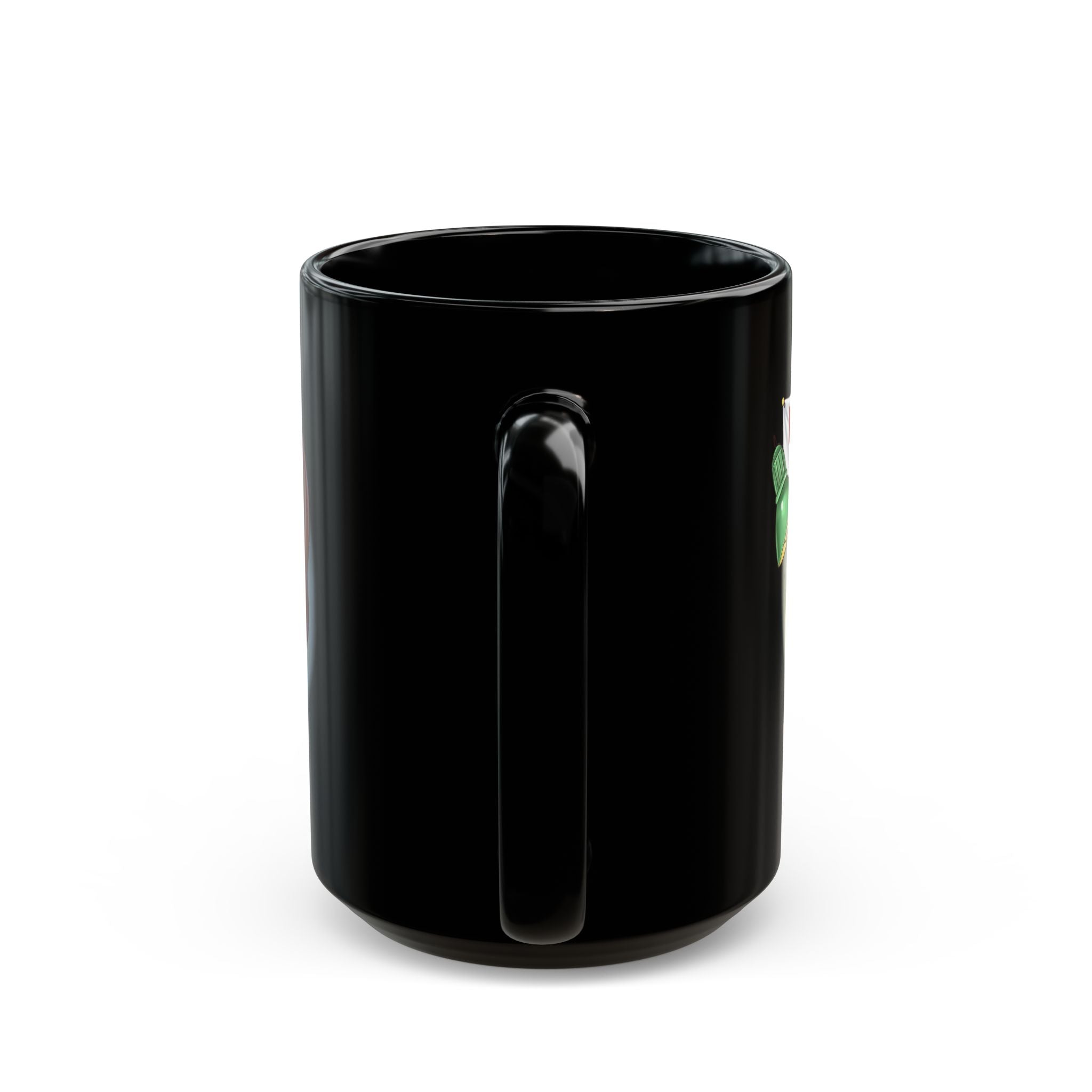 Homework should be illegal Black Mug (11oz)