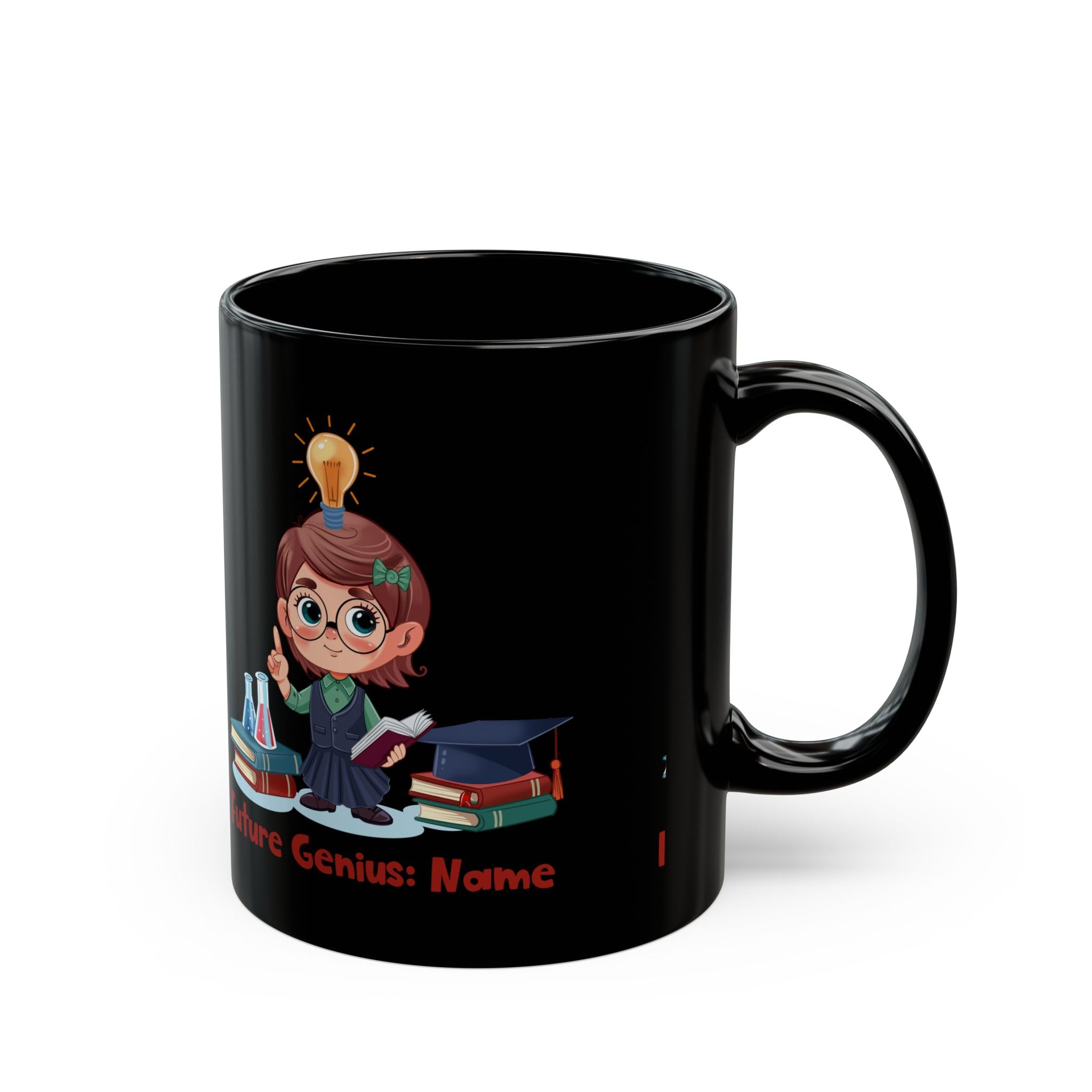 genius girl Black Mug (11oz, 15oz)