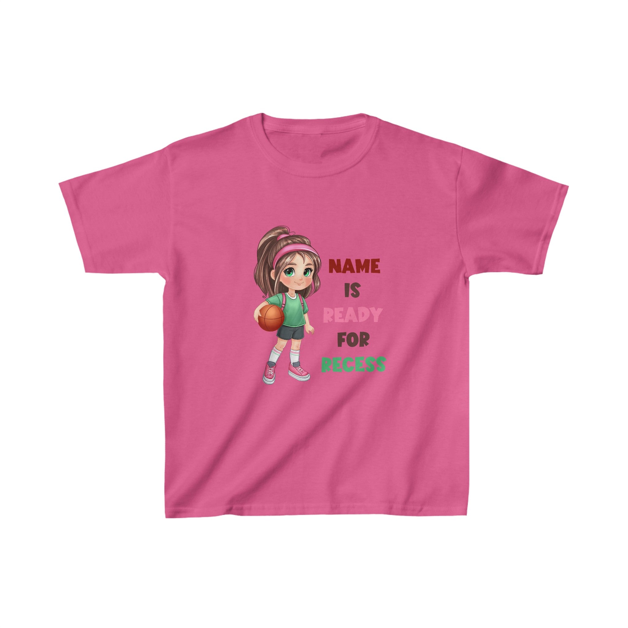 Recess girl Kids Heavy Cotton™ Tee