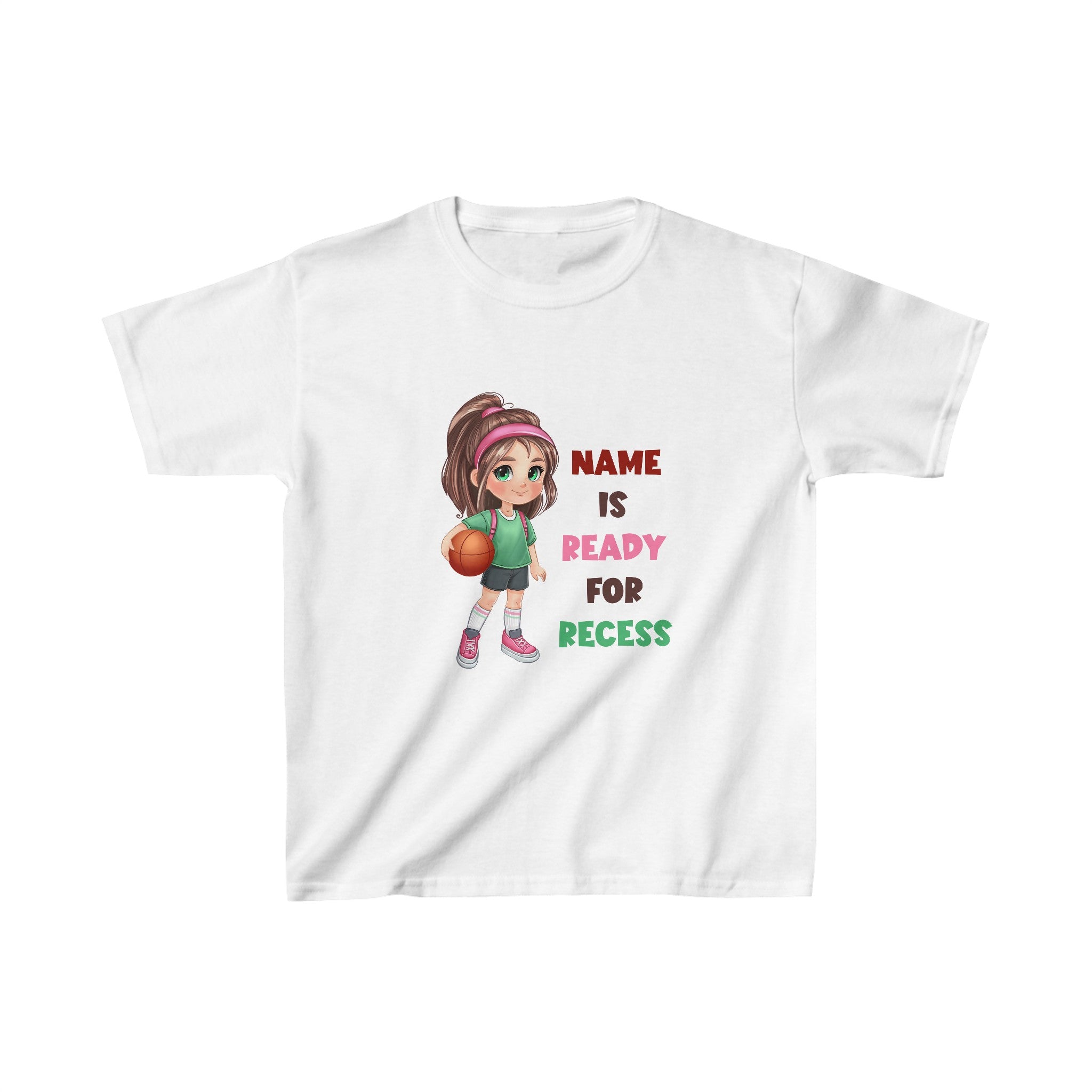 Recess girl Kids Heavy Cotton™ Tee