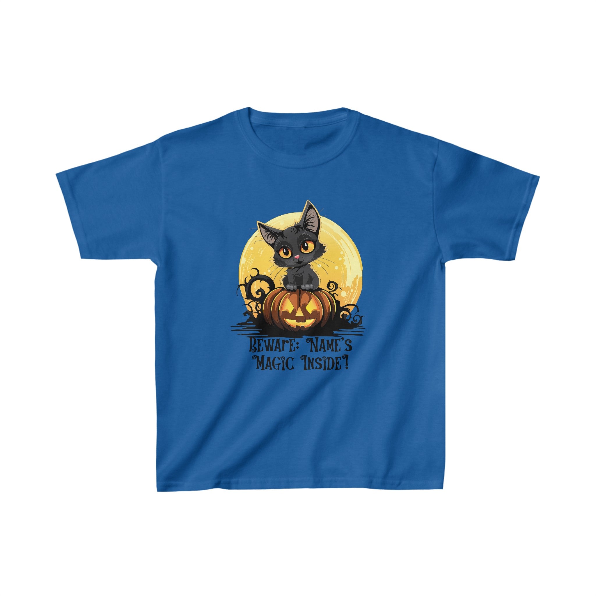 beware magic inside Kids Heavy Cotton™ Tee