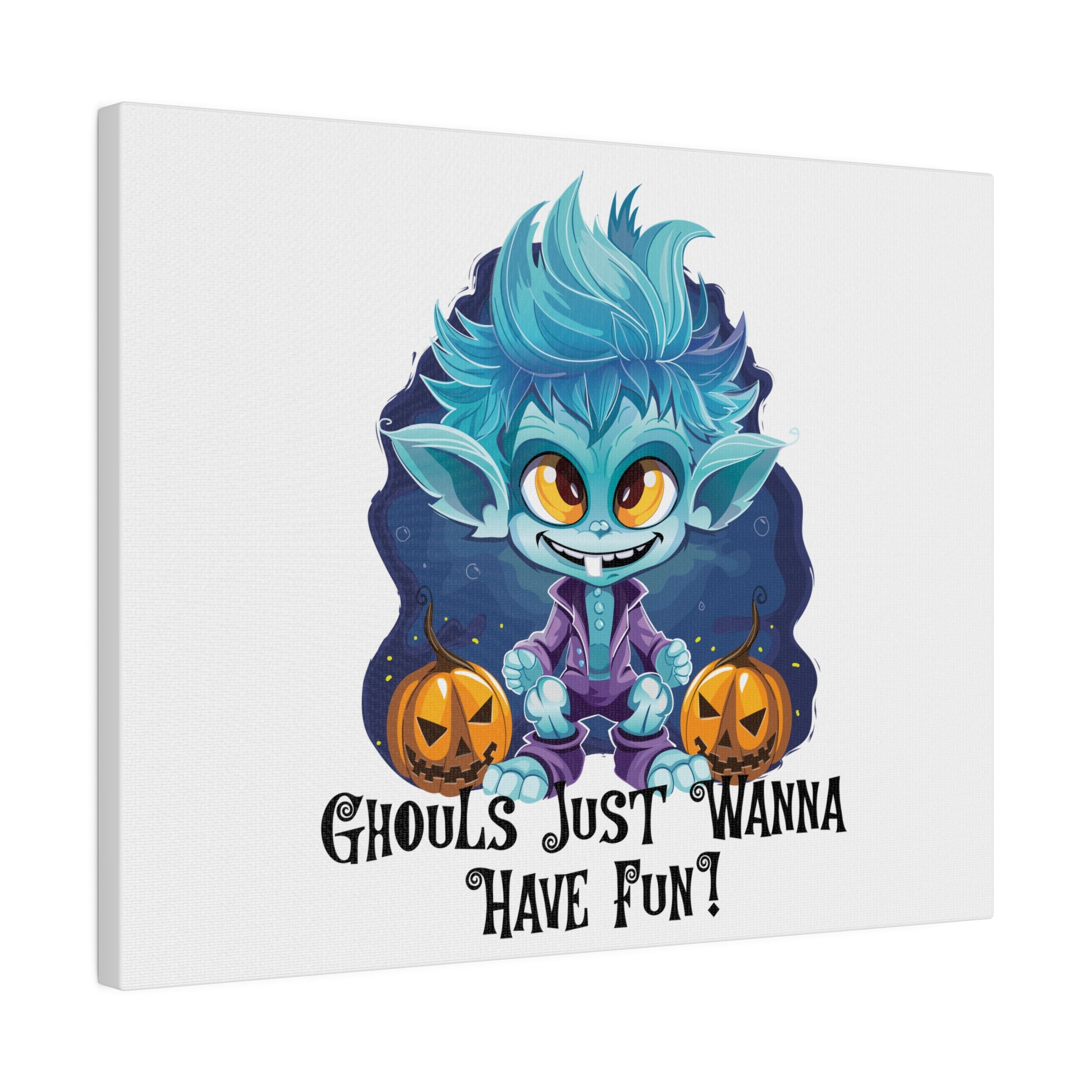 Ghouls Matte Canvas, Stretched, 0.75"