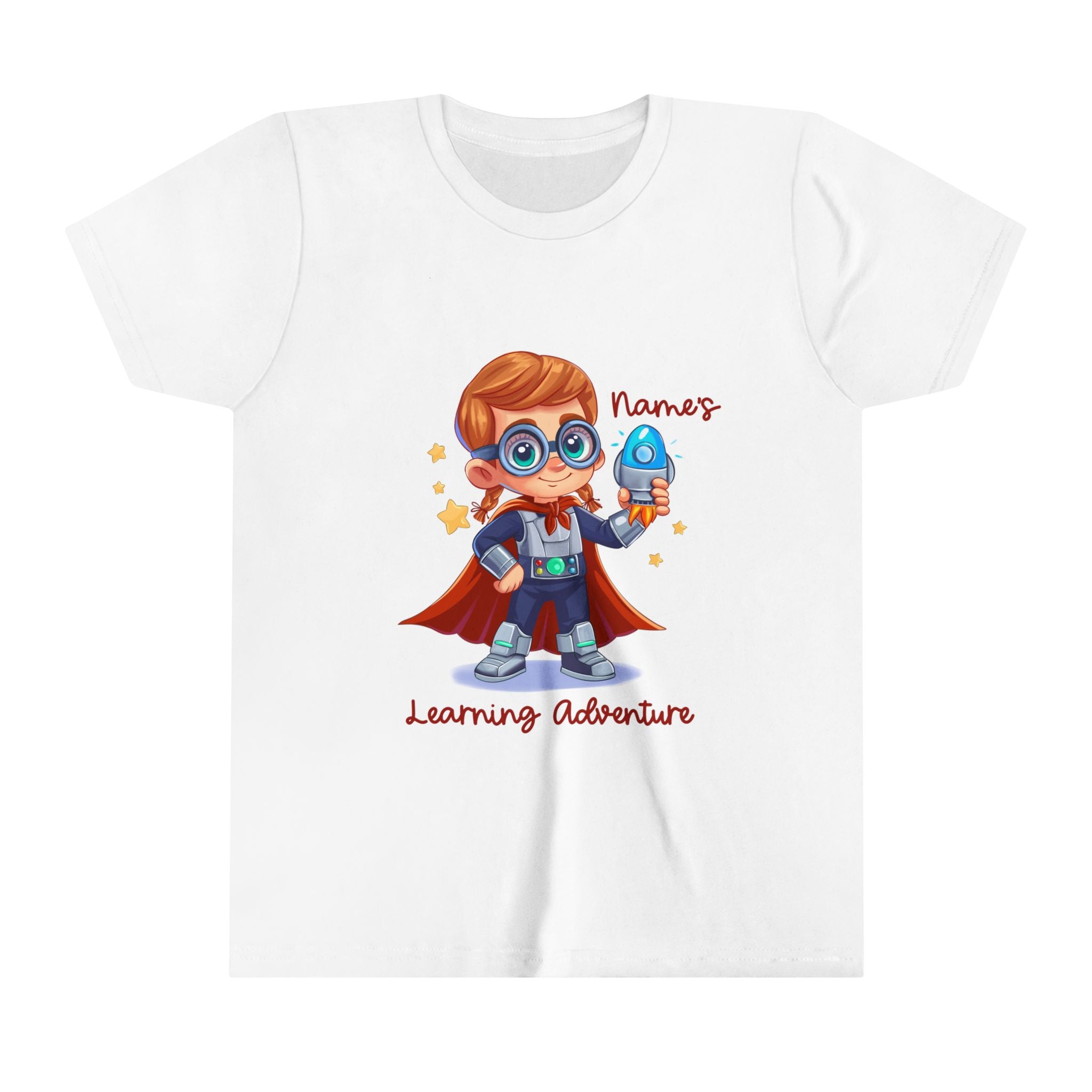 Adventure girl Youth Short Sleeve Tee