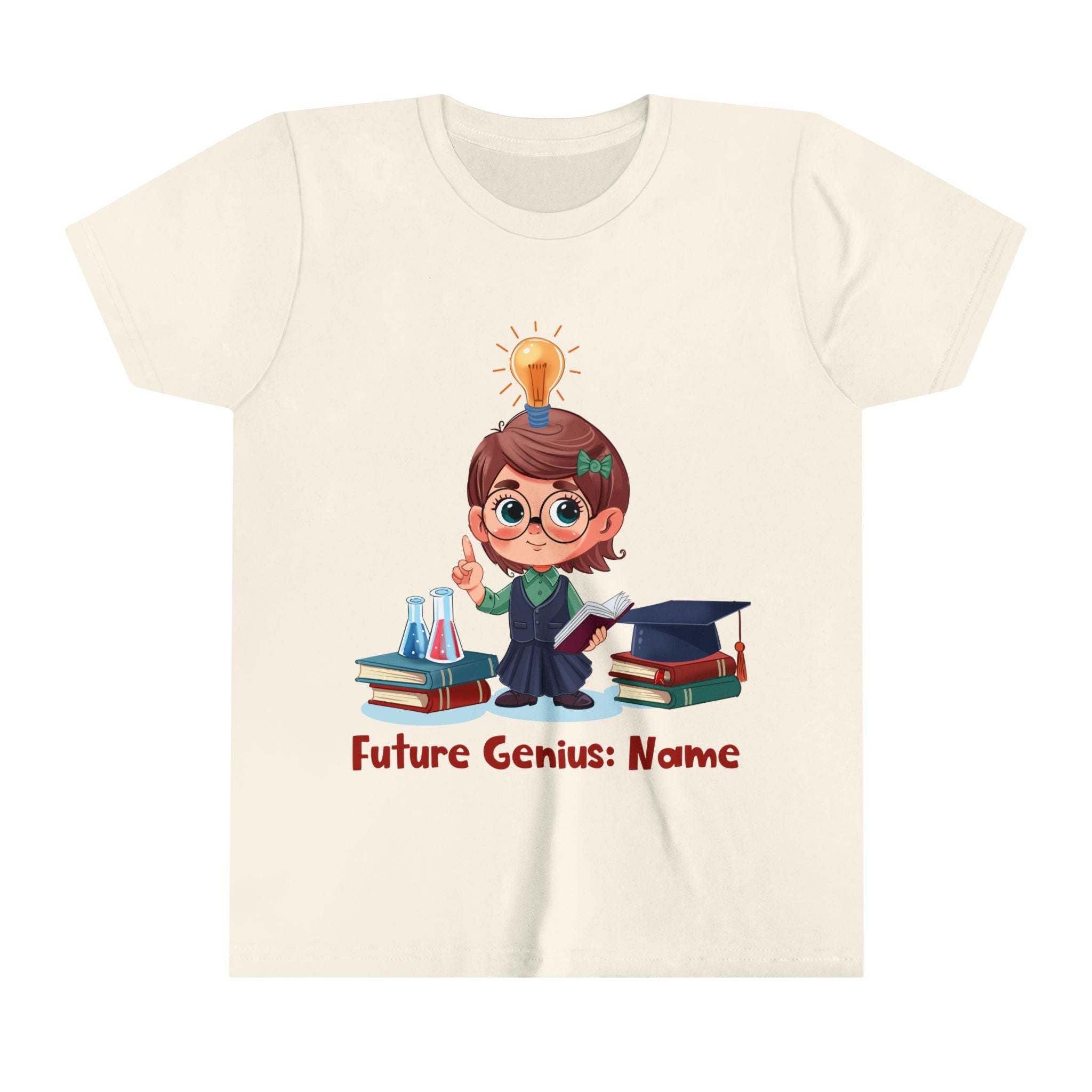 Genius girl Youth Short Sleeve Tee