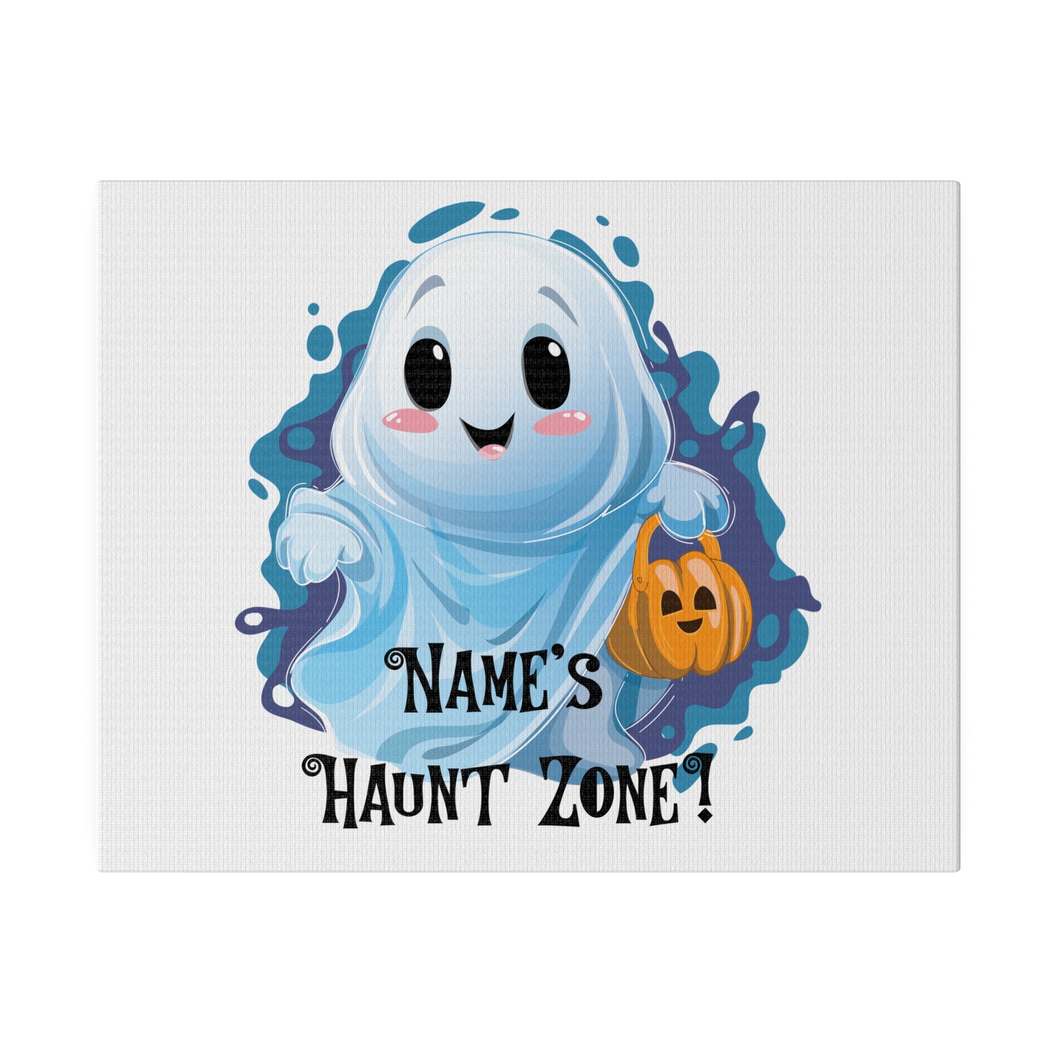 haunt zone Matte Canvas, Stretched, 0.75"