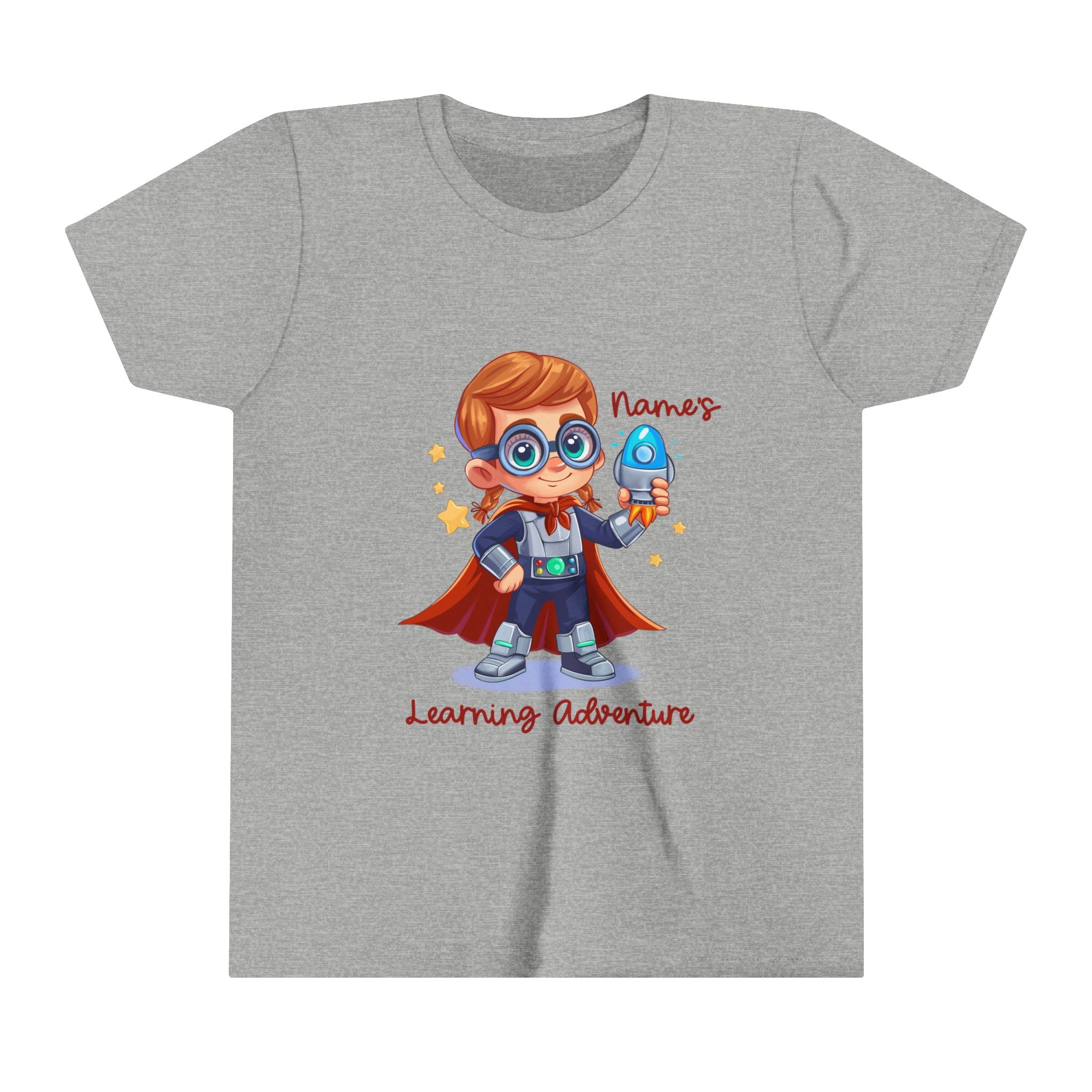 Adventure girl Youth Short Sleeve Tee