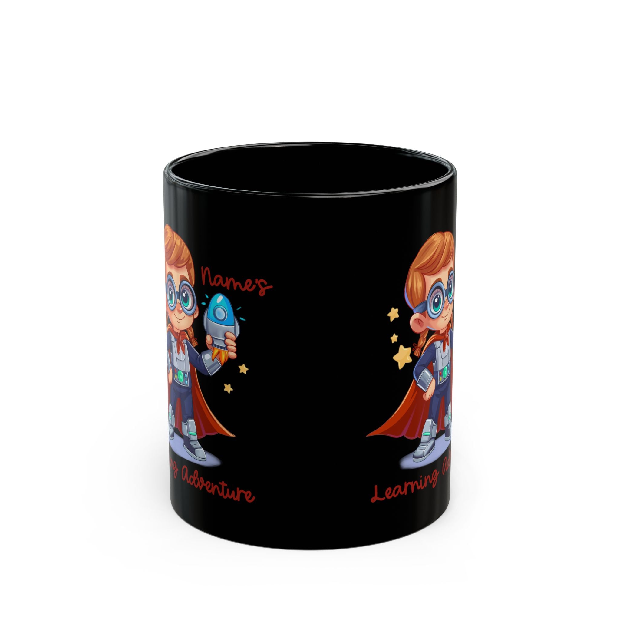 Adventure girl Black Mug (11oz, 15oz)