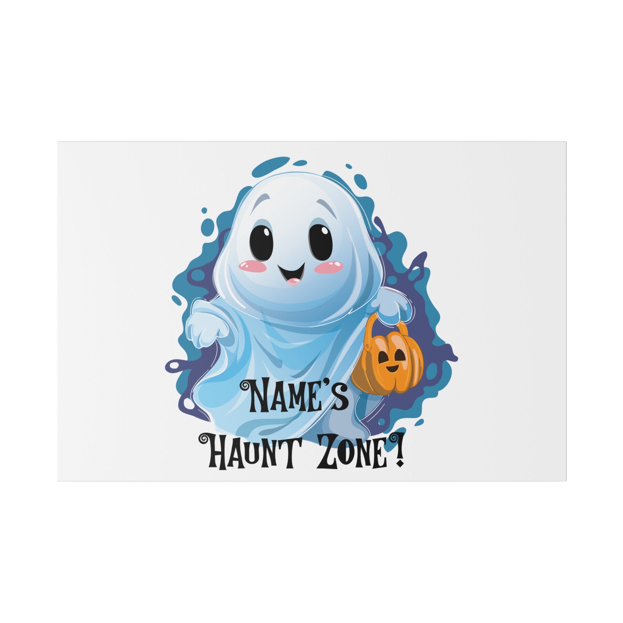 haunt zone Matte Canvas, Stretched, 0.75"