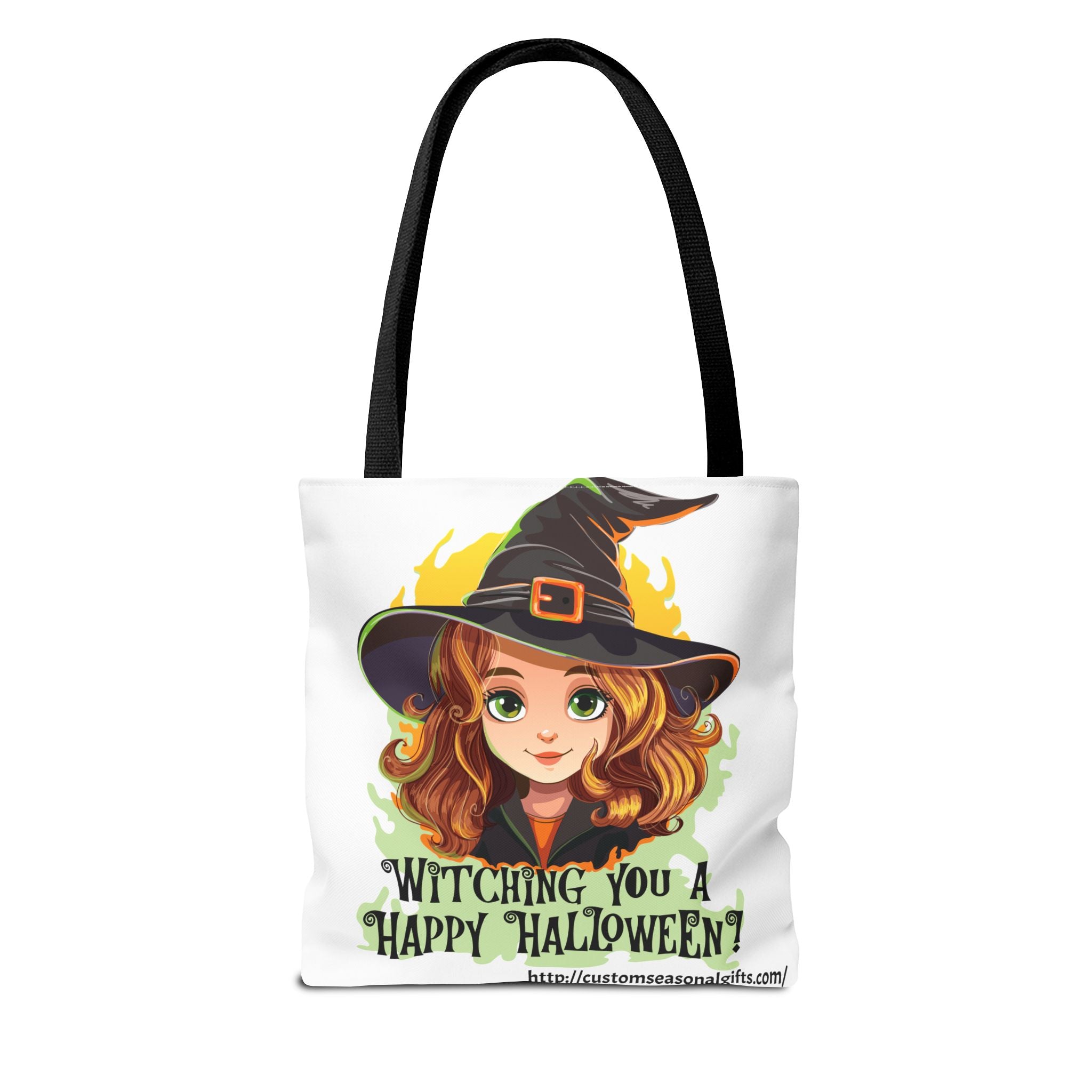 Tote Bag -  Whitching You A Happy Halloween!