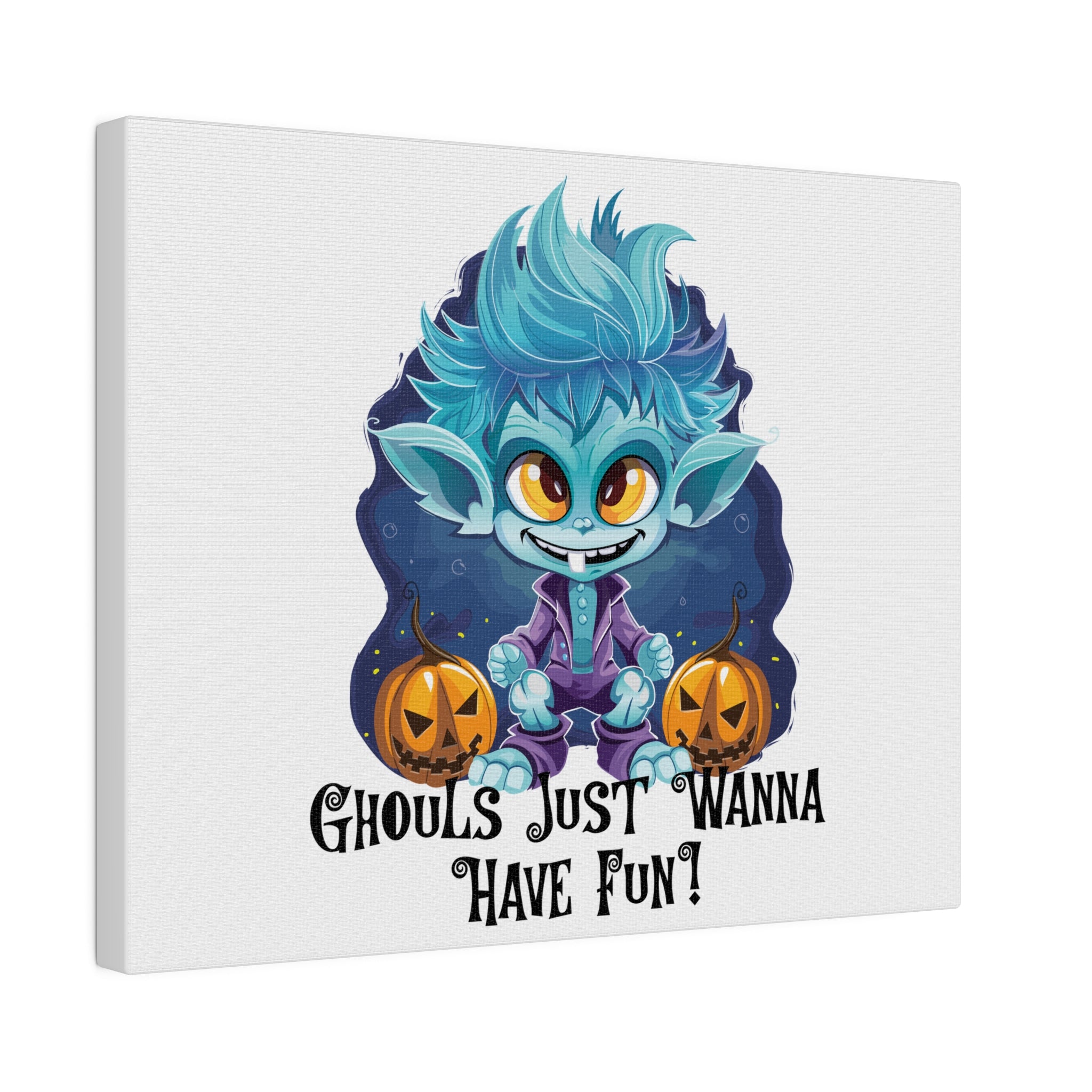 Ghouls Matte Canvas, Stretched, 0.75"