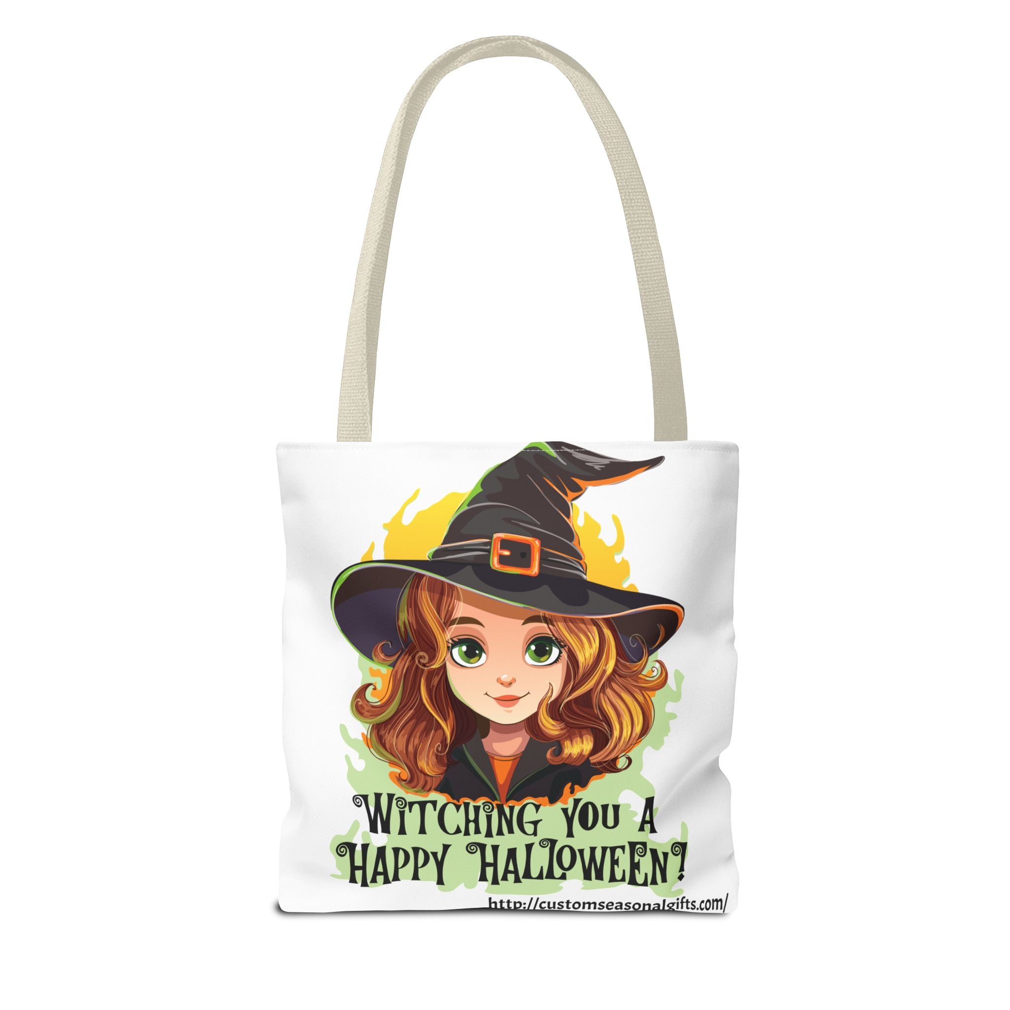 Tote Bag -  Whitching You A Happy Halloween!