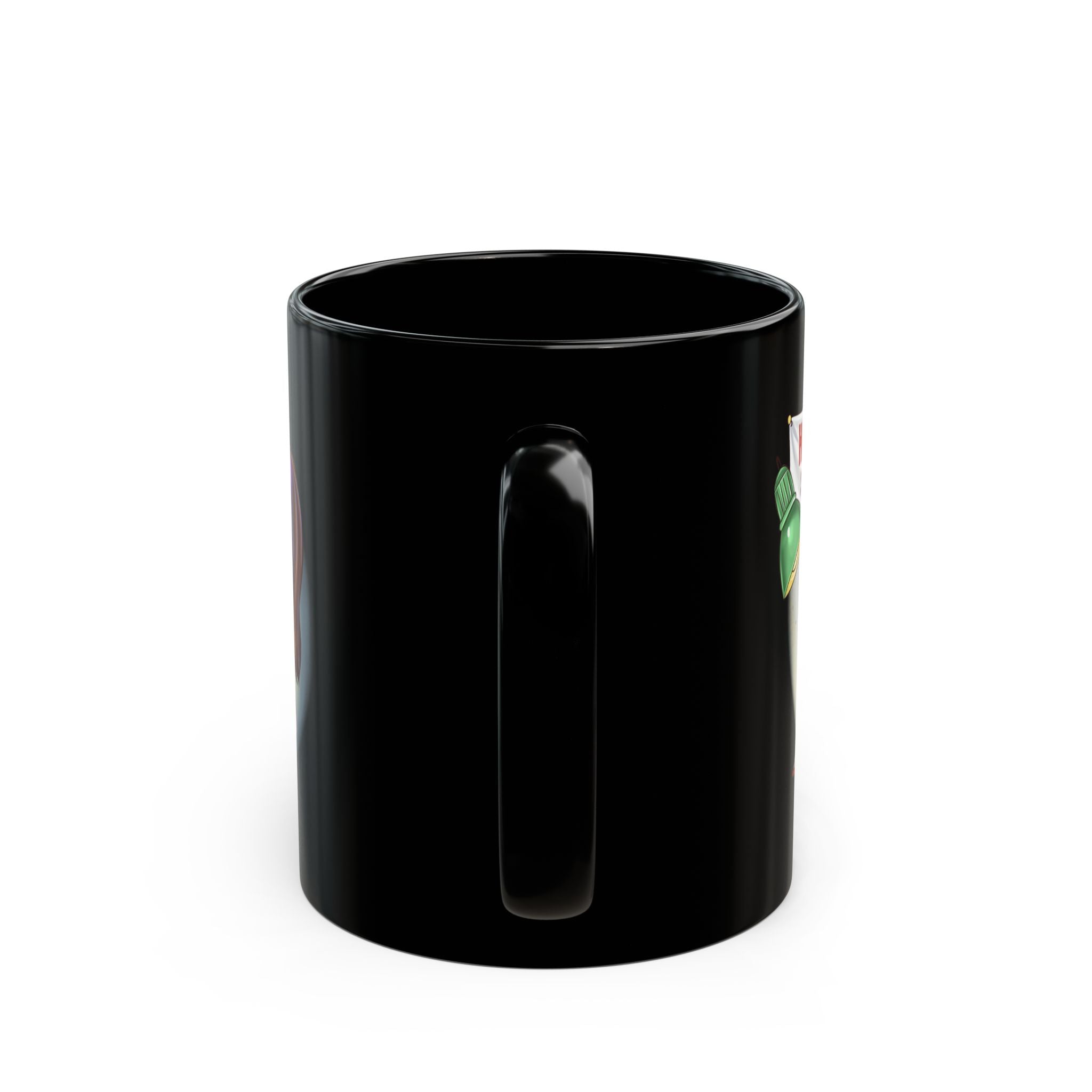 Homework should be illegal Black Mug (11oz)