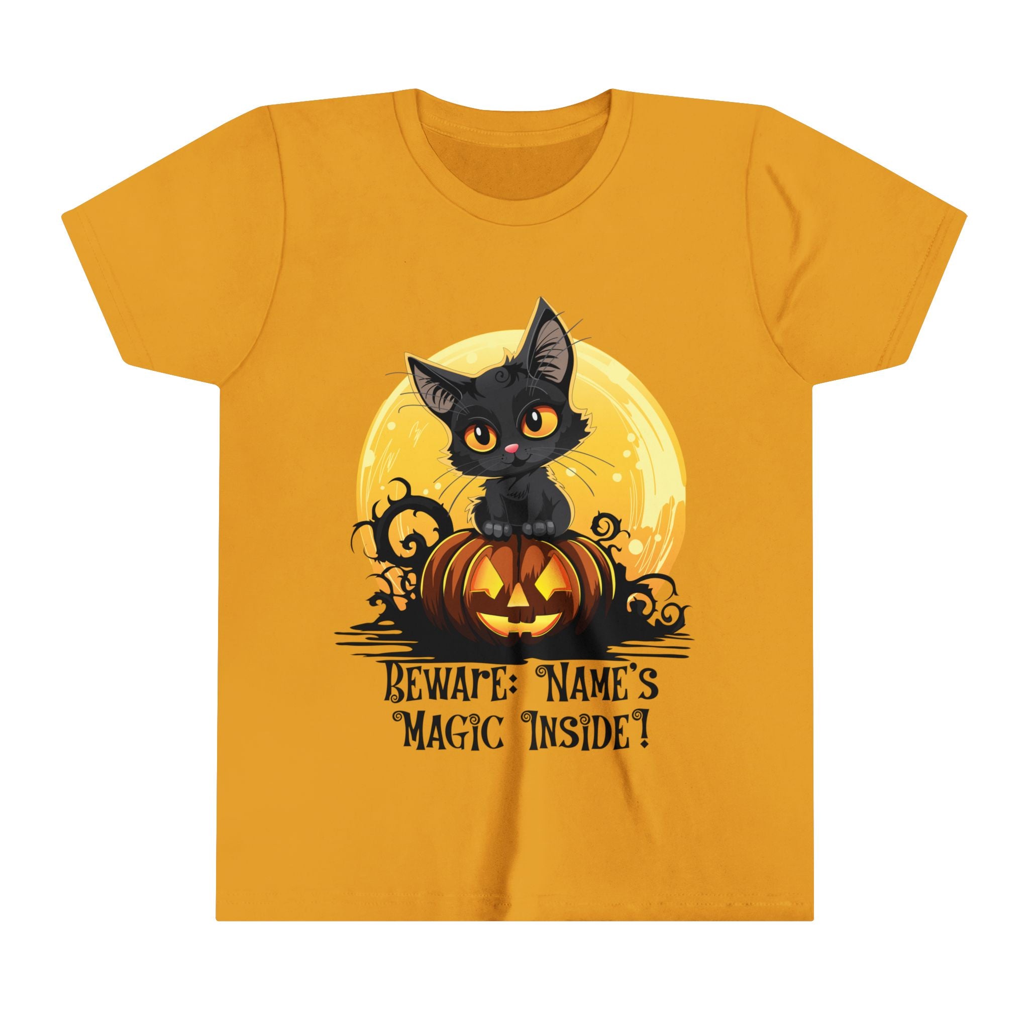 beware magic inside Youth Short Sleeve Tee