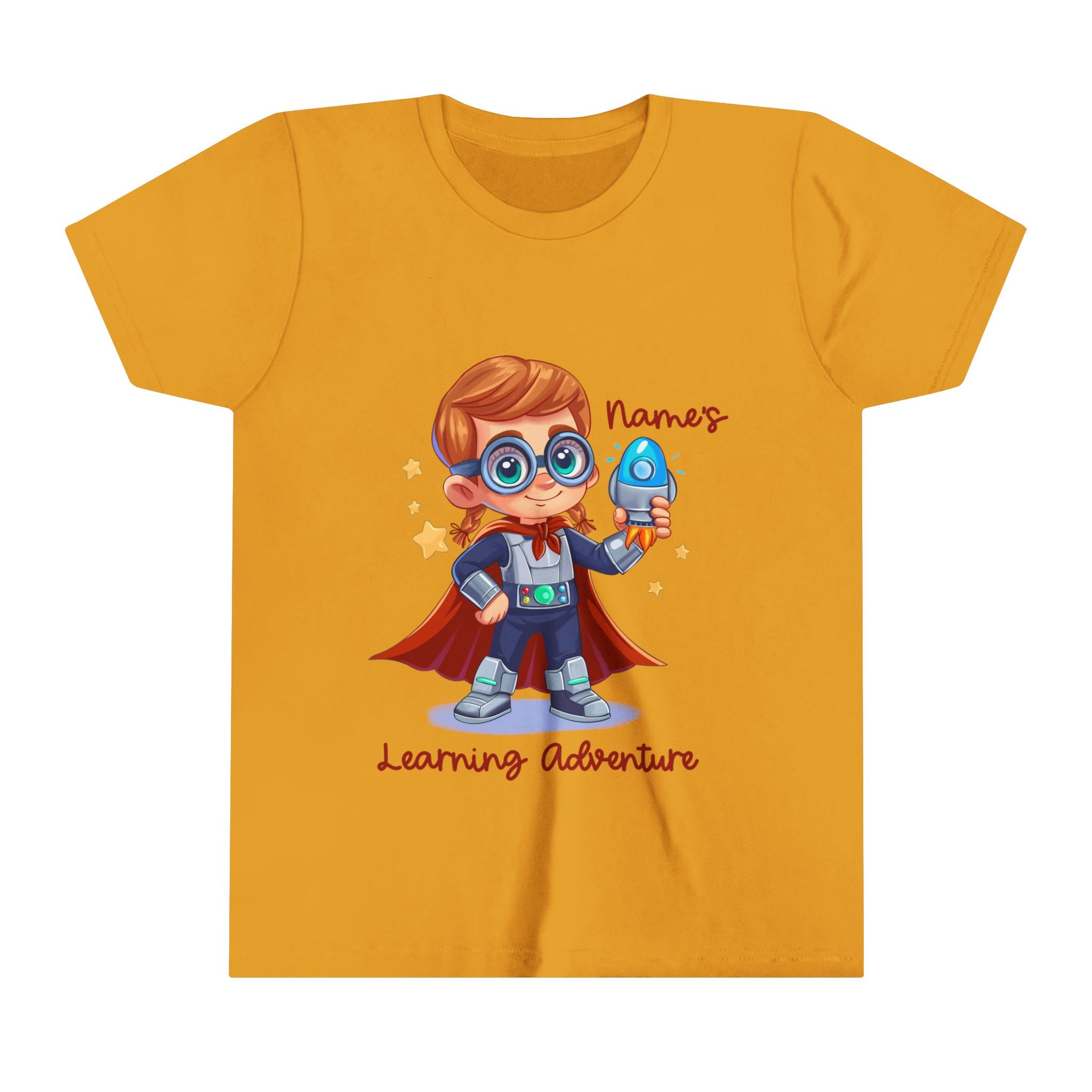 adventure girl Youth Short Sleeve Tee