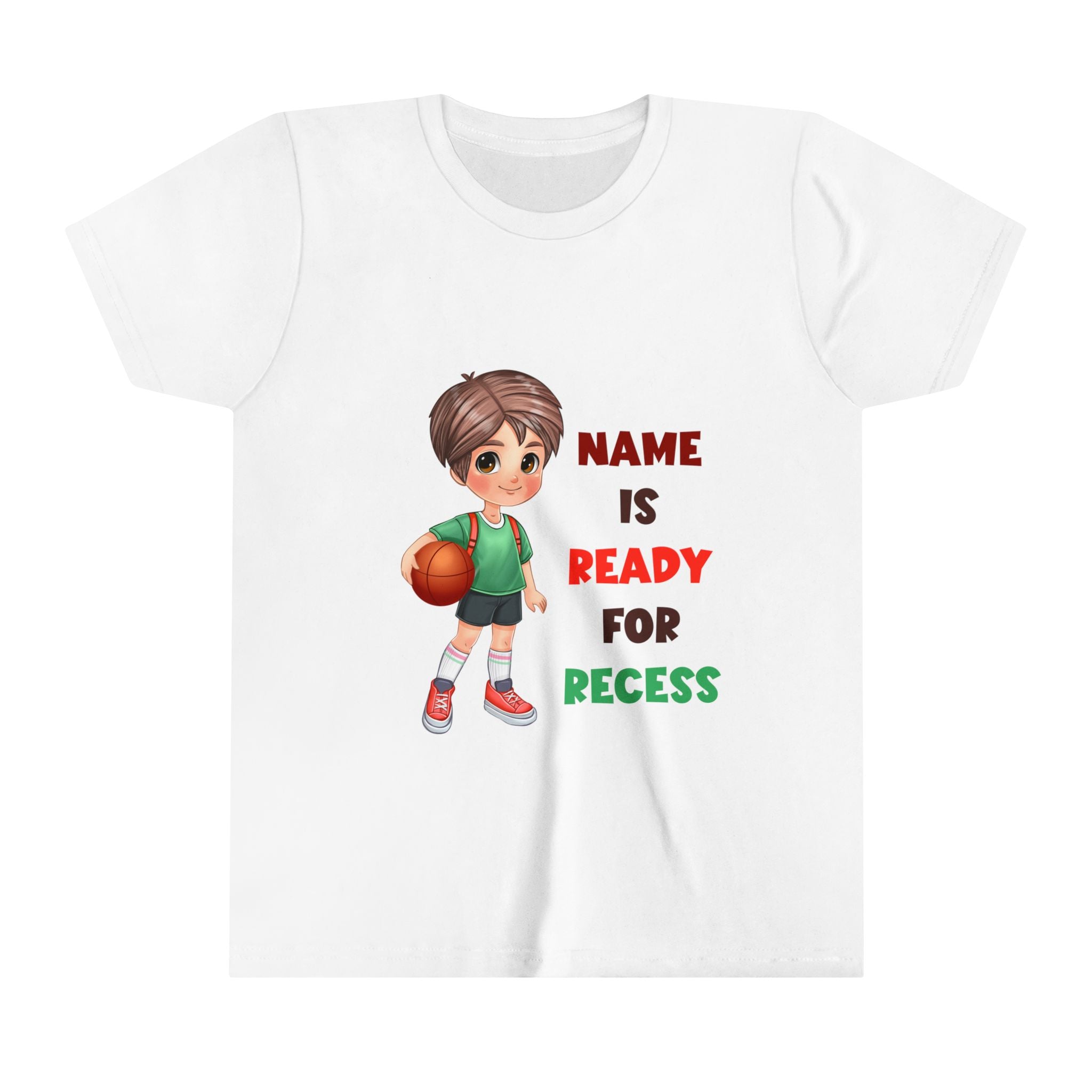 Recess Boy Youth Short Sleeve Tee