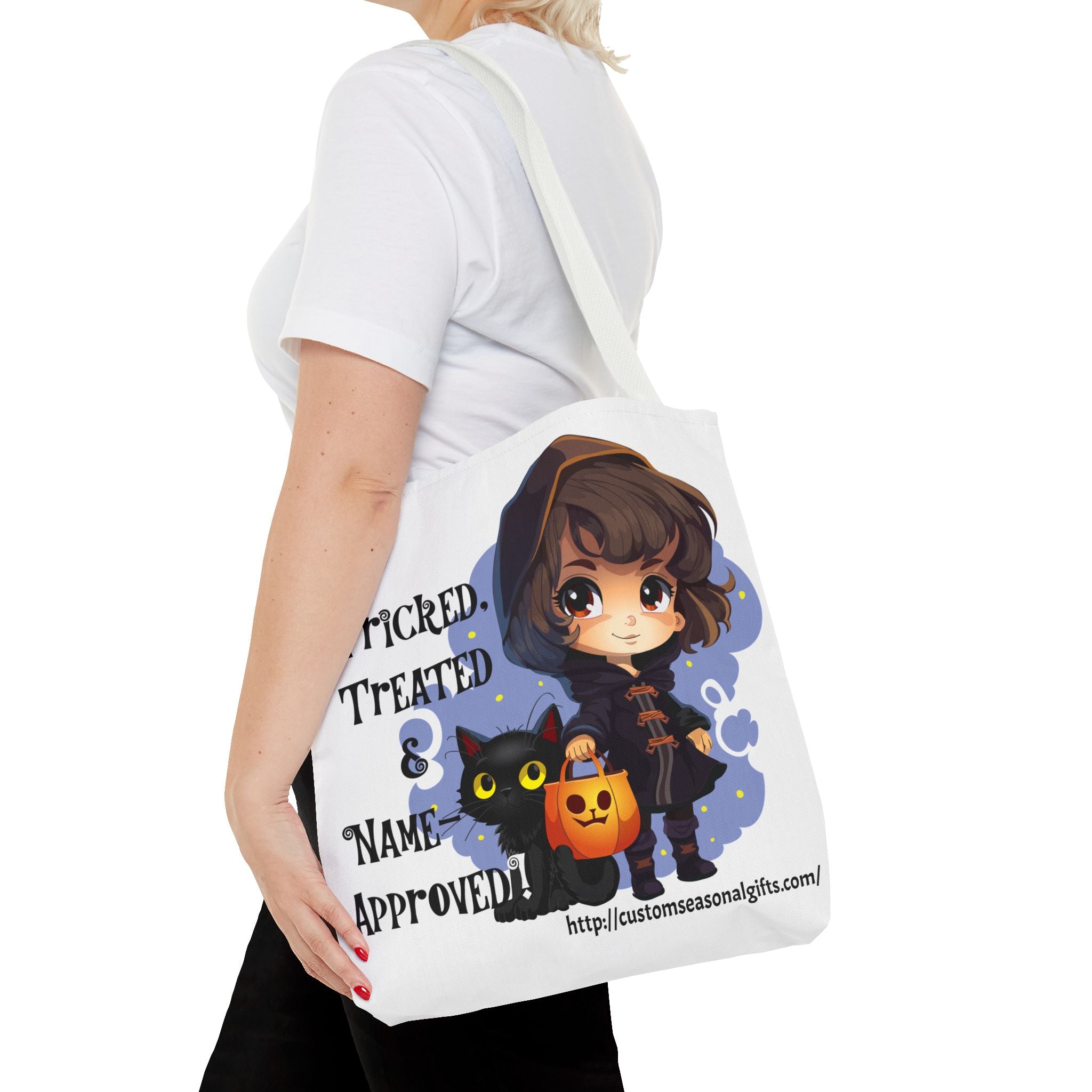 Tote Bag -  Customizable - Trick Or Treat!