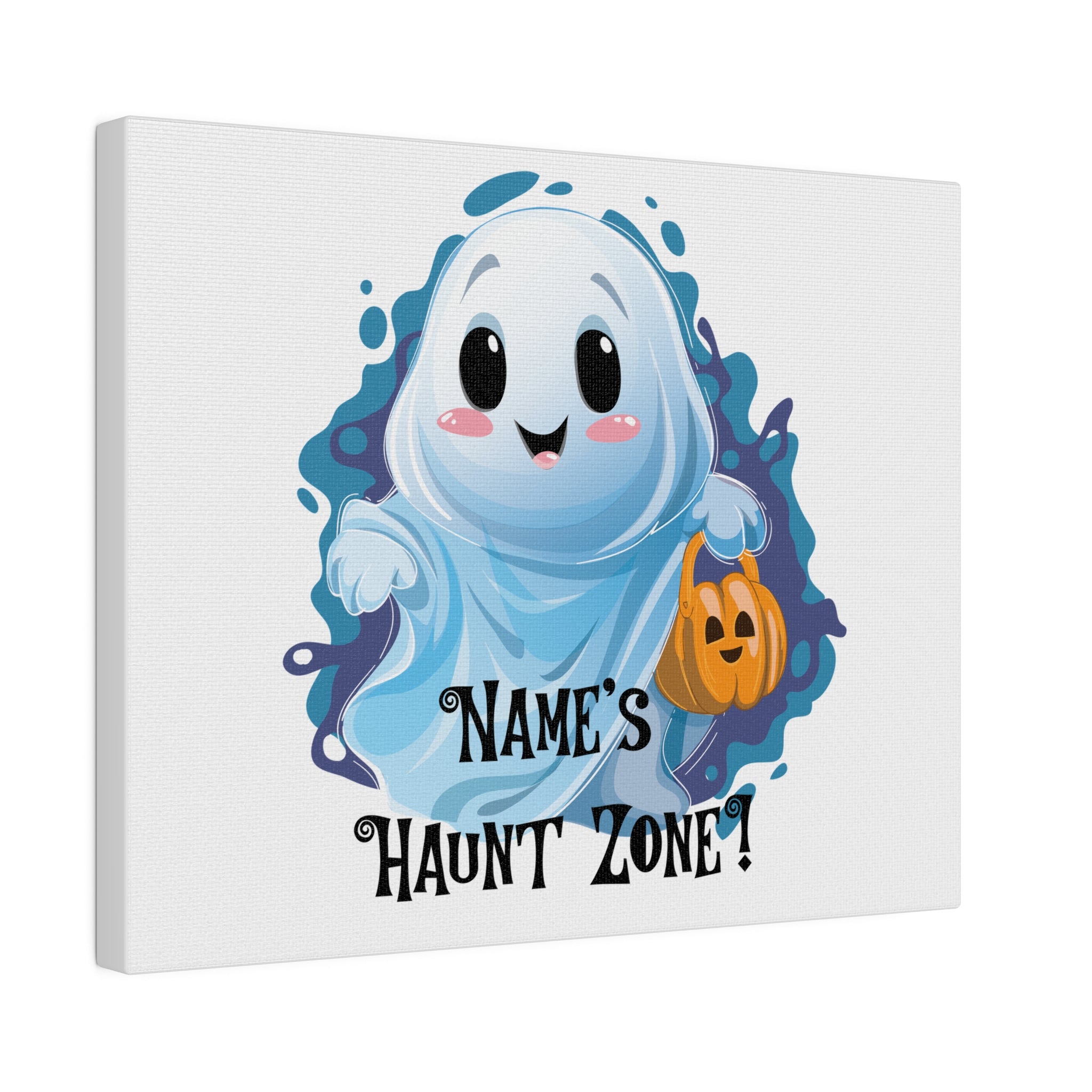 haunt zone Matte Canvas, Stretched, 0.75"