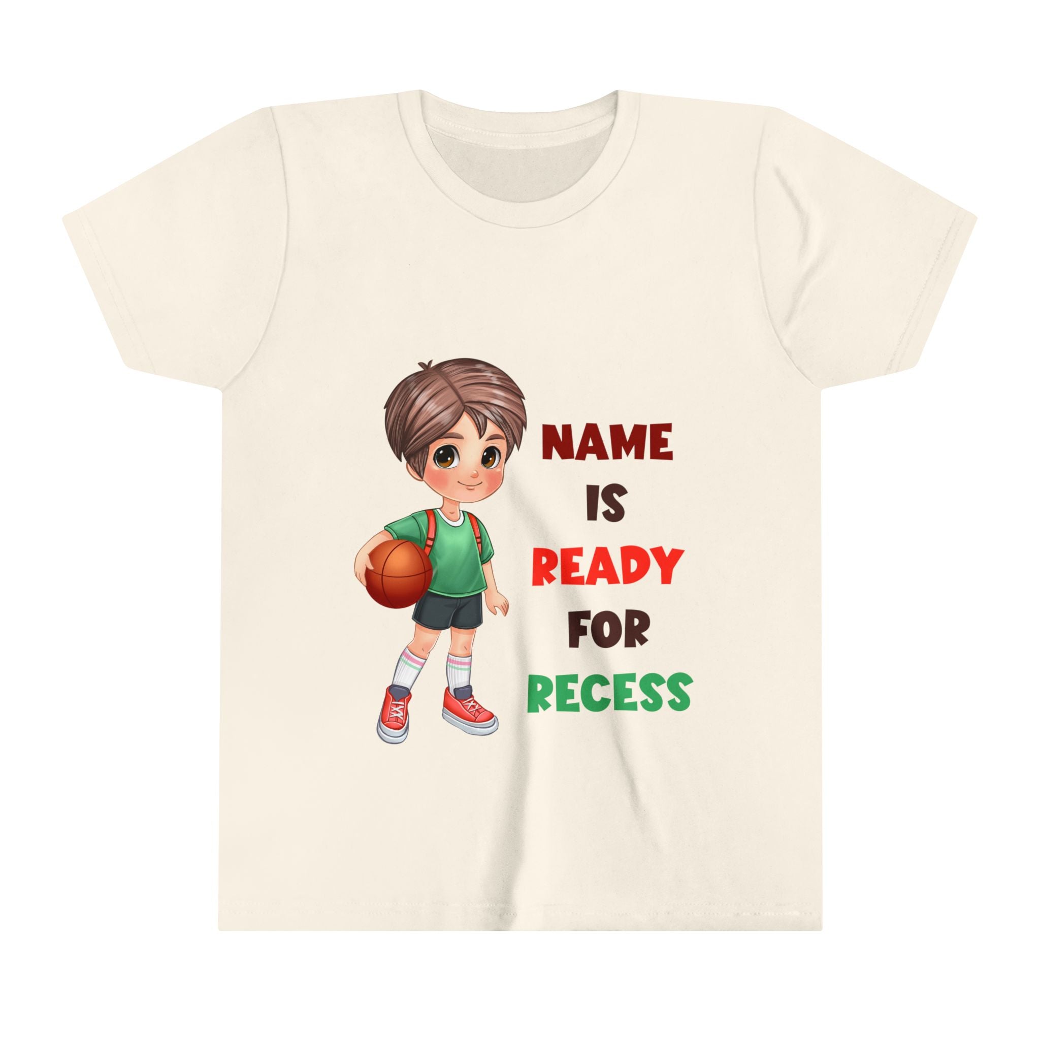 Recess Boy Youth Short Sleeve Tee