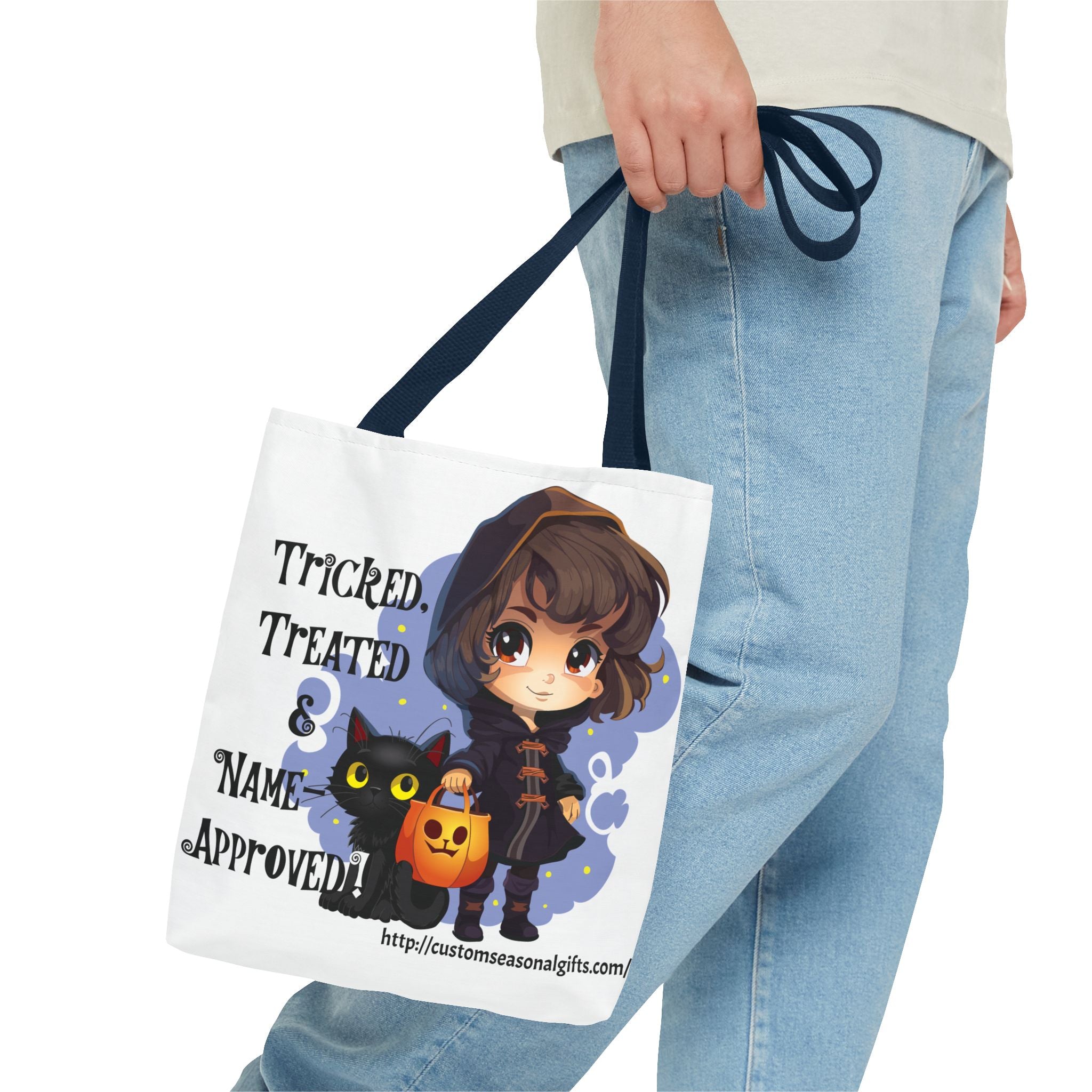 Tote Bag -  Customizable - Trick Or Treat!