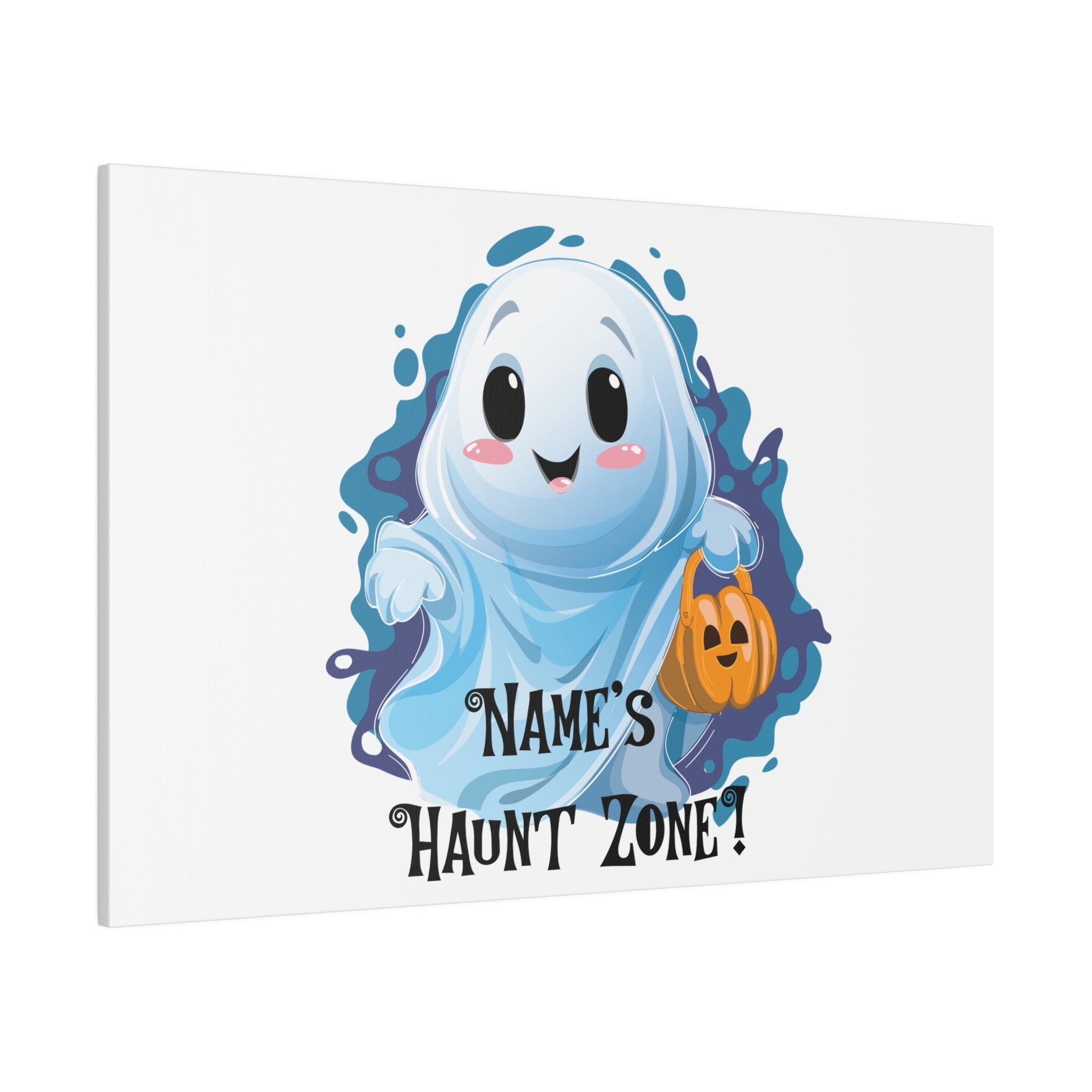 haunt zone Matte Canvas, Stretched, 0.75"