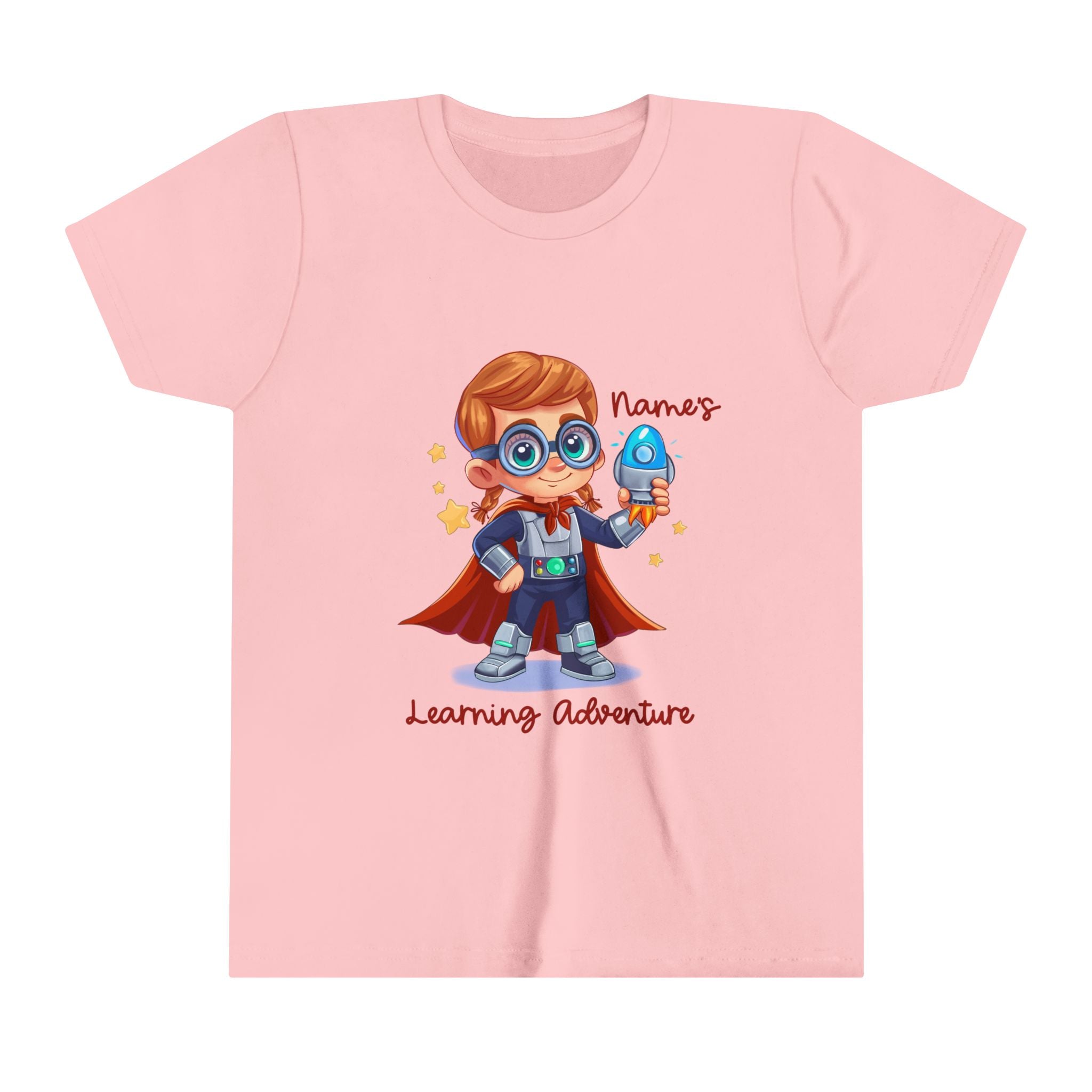 Adventure girl Youth Short Sleeve Tee