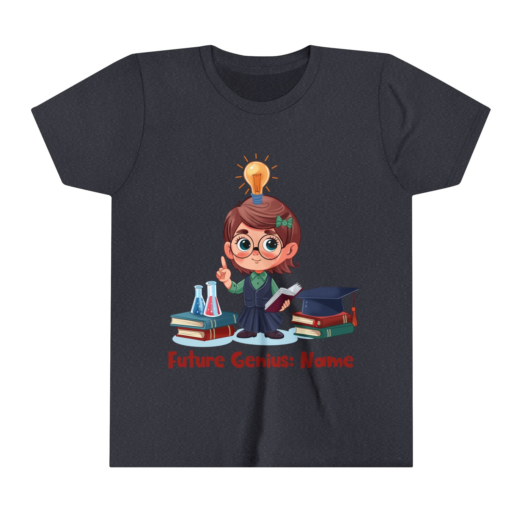 Genius girl Youth Short Sleeve Tee