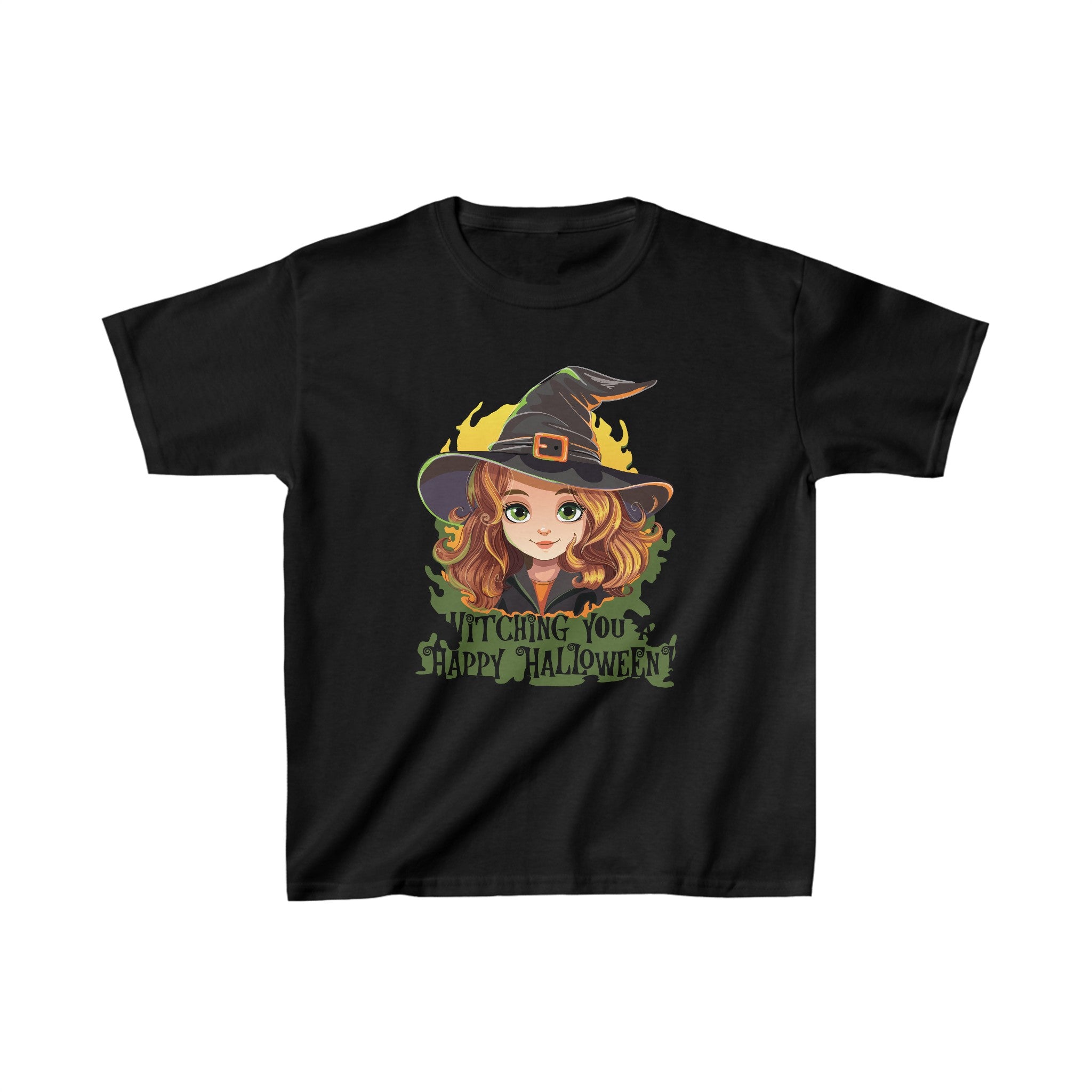 witching you halloween Kids Heavy Cotton™ Tee