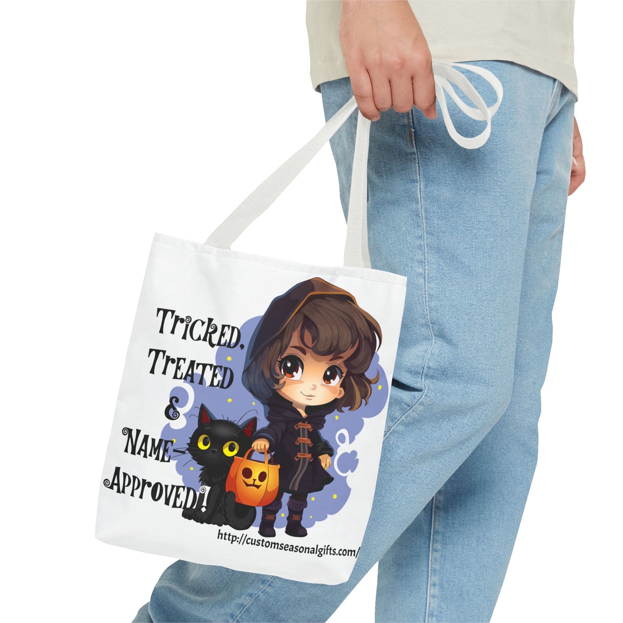 Tote Bag -  Customizable - Trick Or Treat!