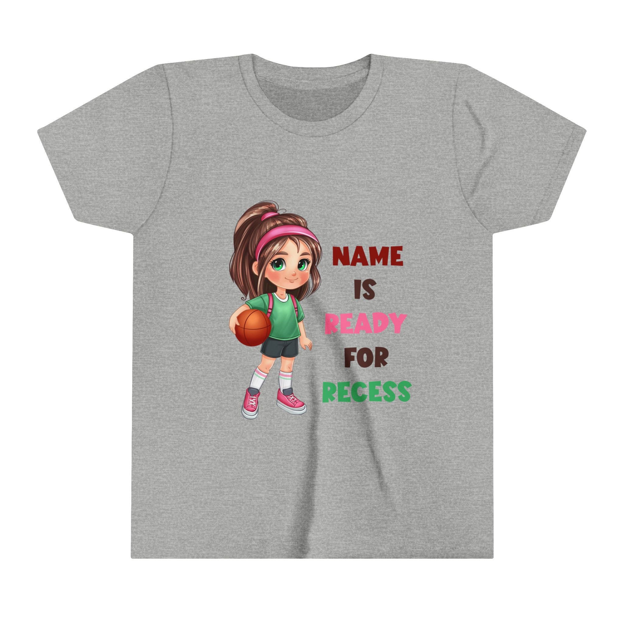 Recess Girl Youth Short Sleeve Tee