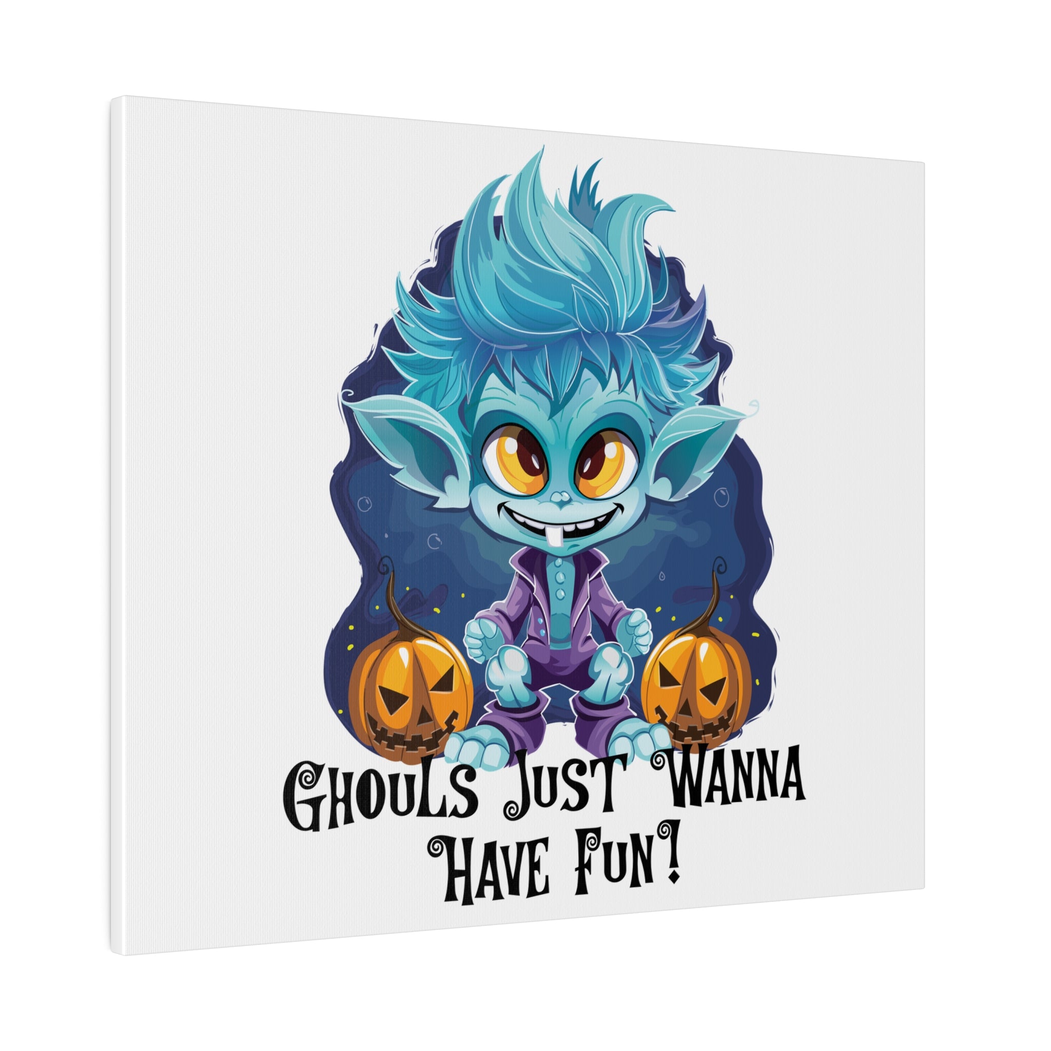 Ghouls Matte Canvas, Stretched, 0.75"