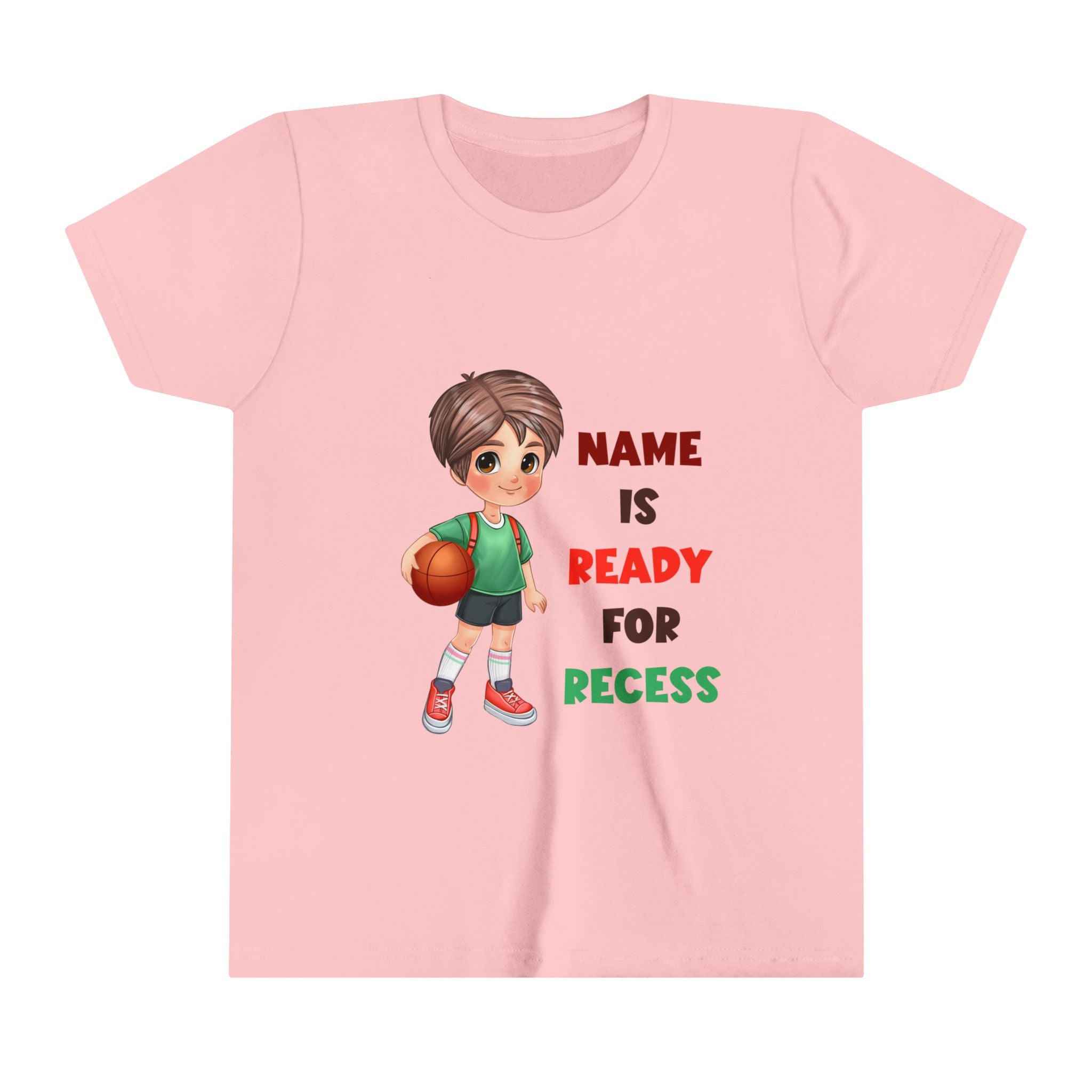 Recess Boy Youth Short Sleeve Tee