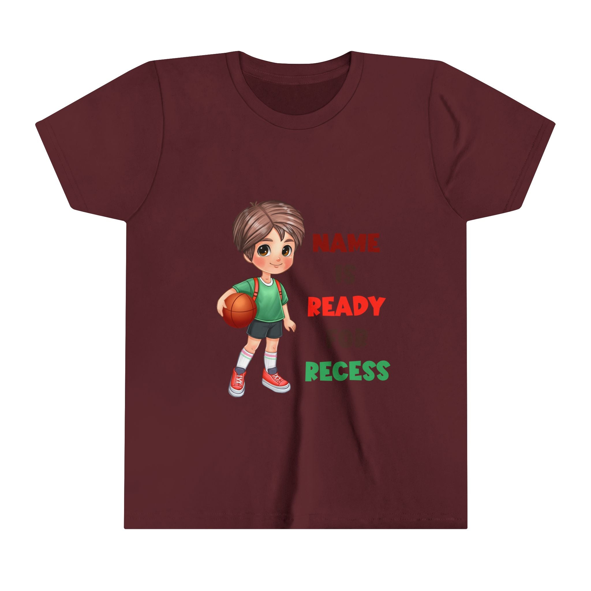 Recess Boy Youth Short Sleeve Tee