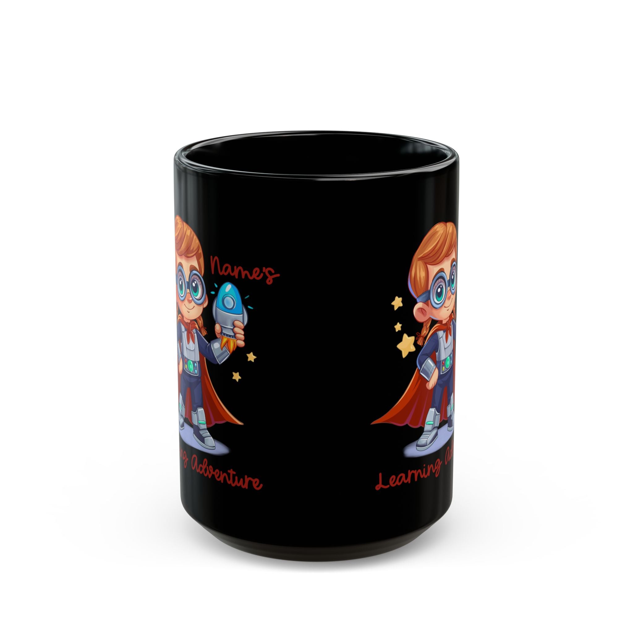 Adventure girl Black Mug (11oz, 15oz)