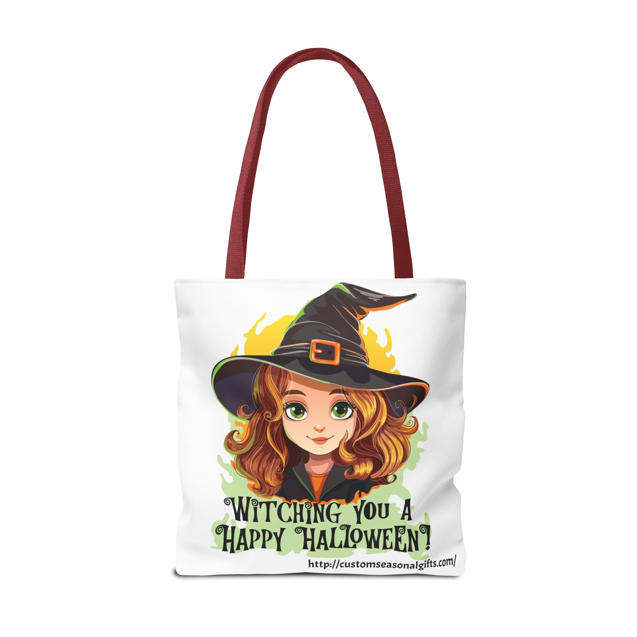 Tote Bag -  Whitching You A Happy Halloween!