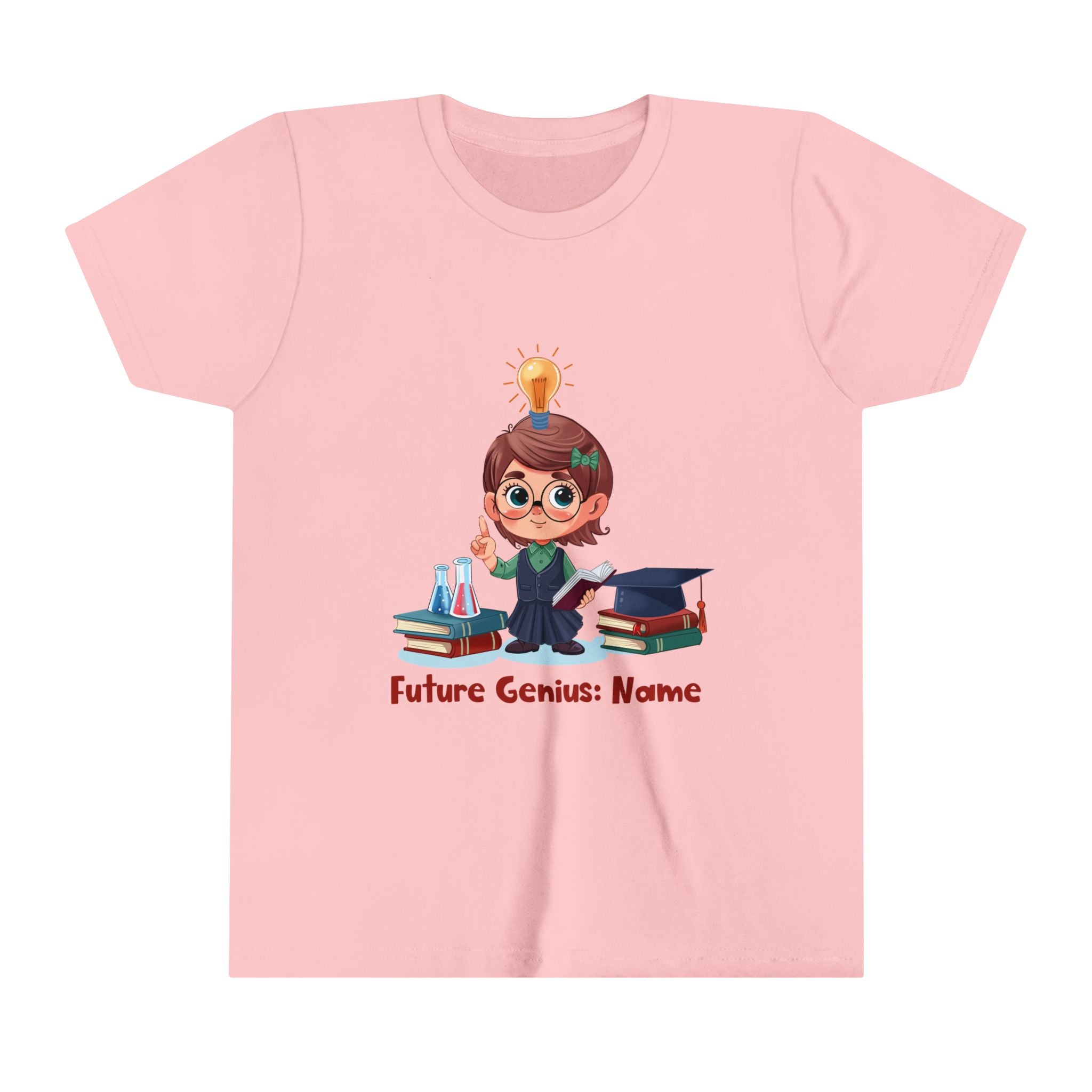 genius girl Youth Short Sleeve Tee