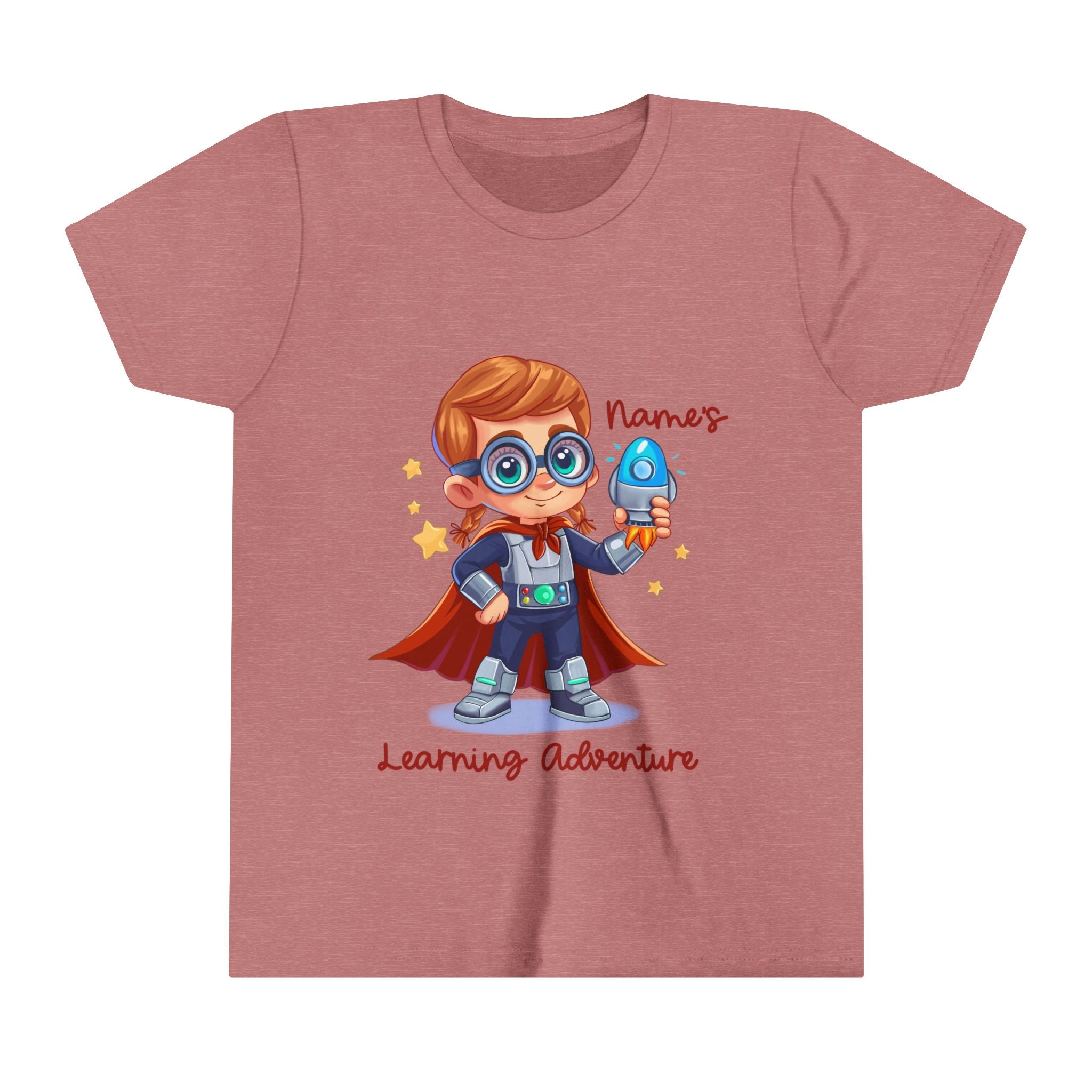 adventure girl Youth Short Sleeve Tee