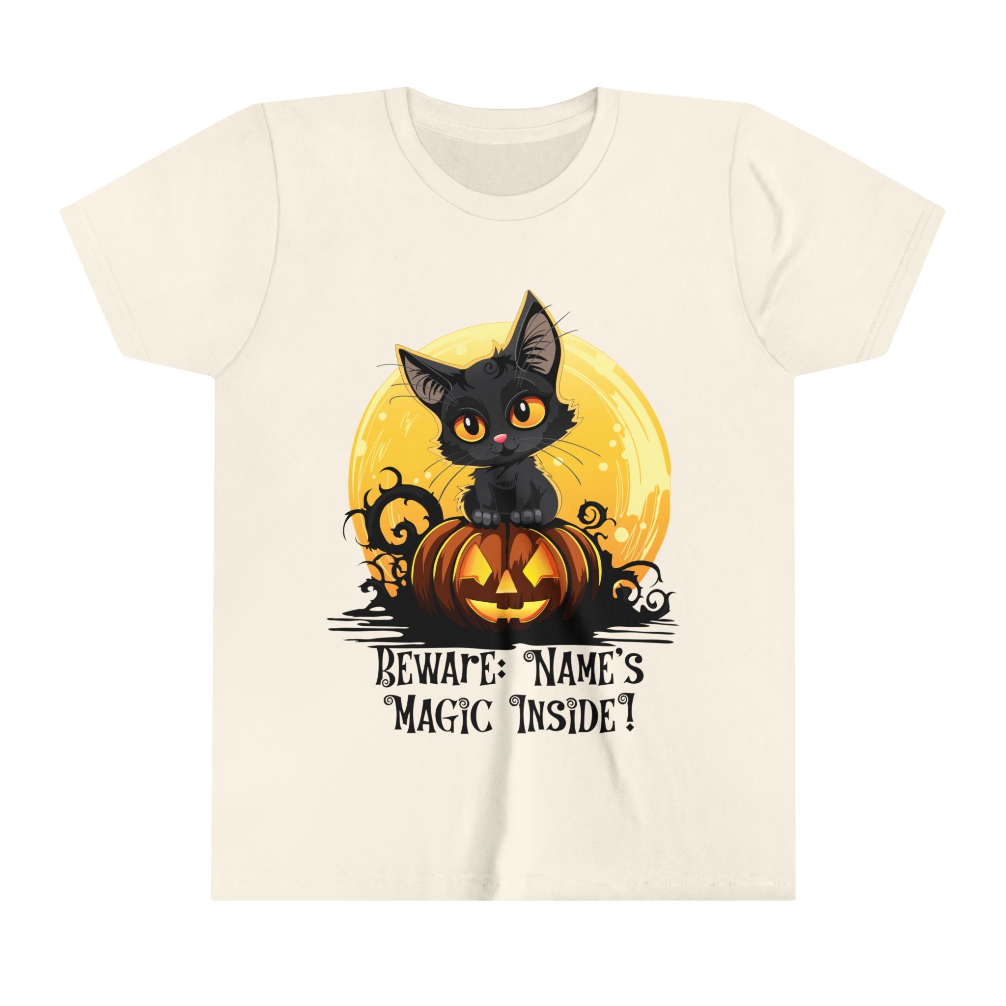 beware magic inside Youth Short Sleeve Tee