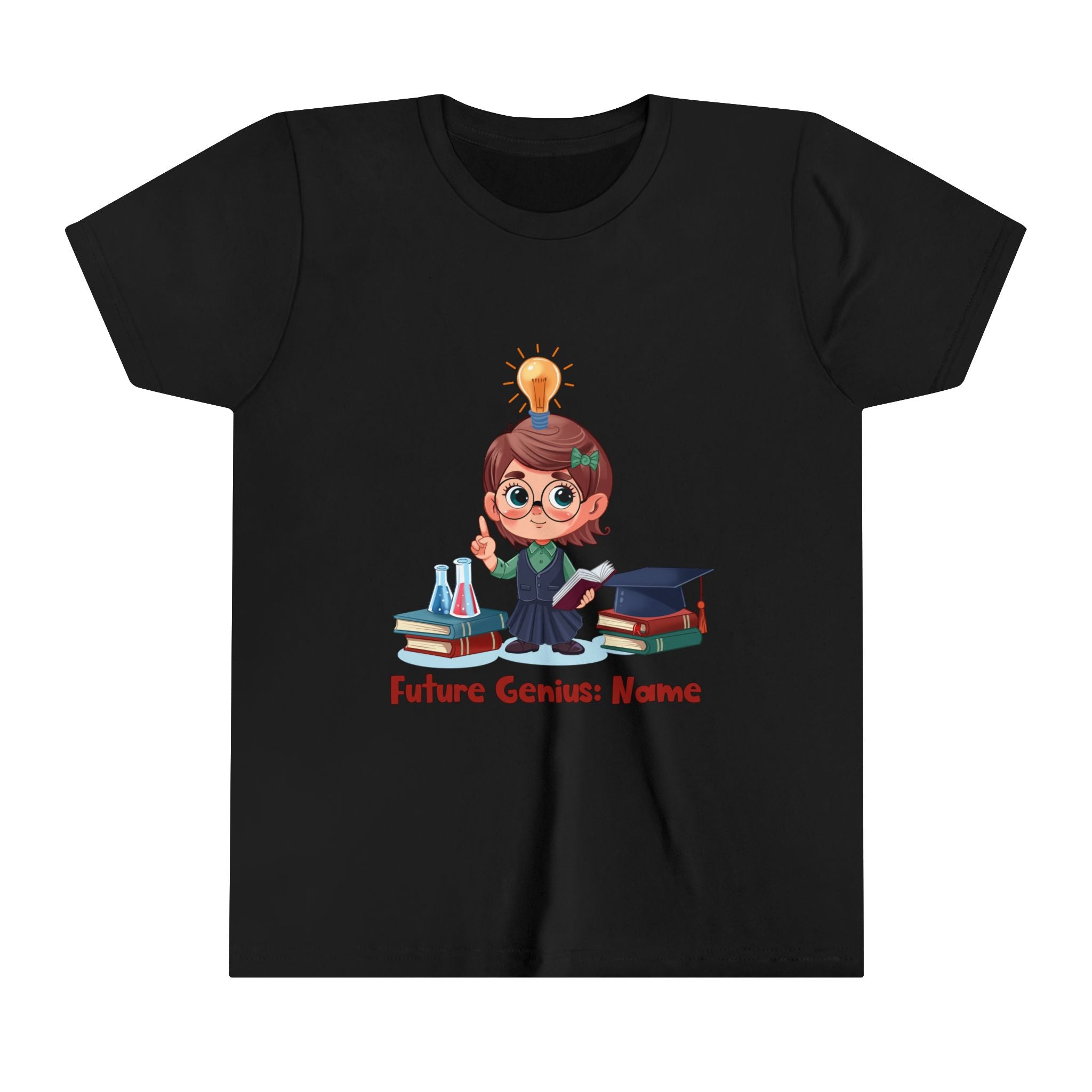 genius girl Youth Short Sleeve Tee