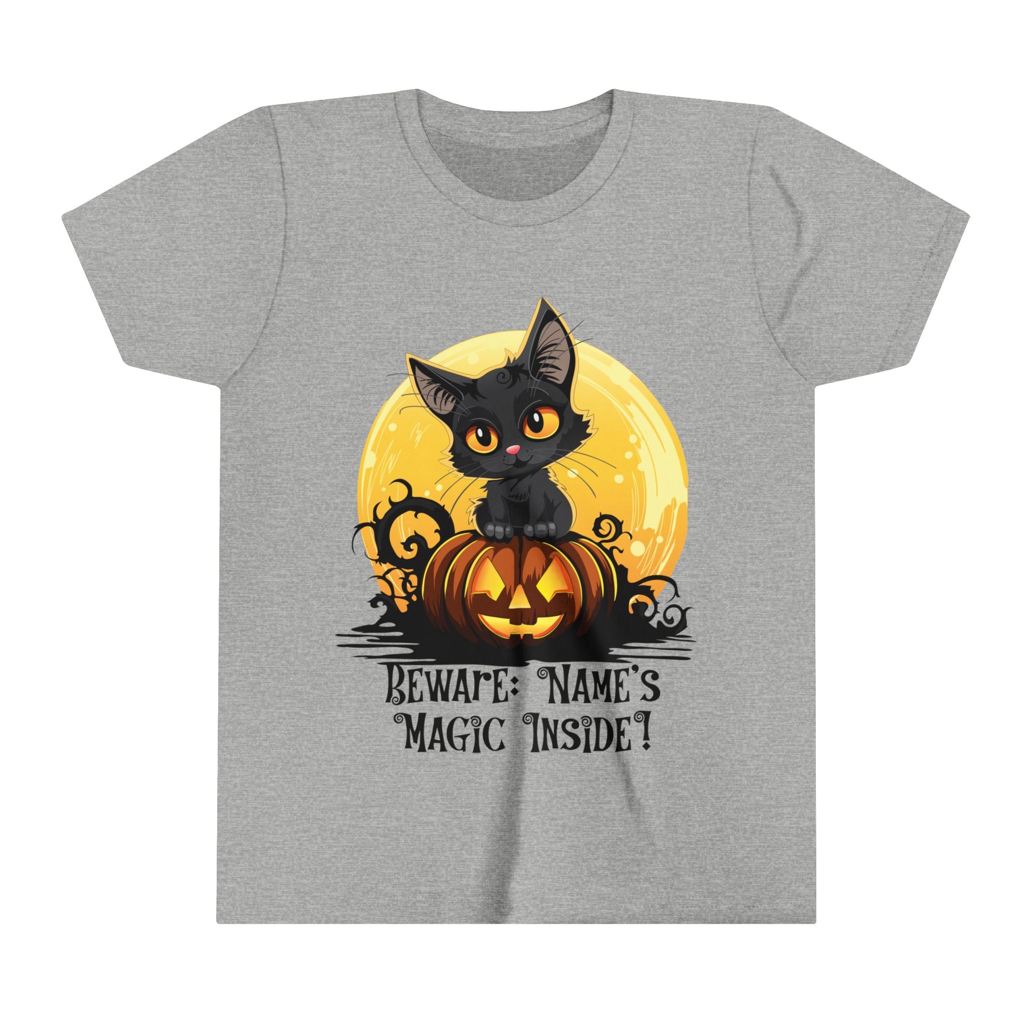 beware magic inside Youth Short Sleeve Tee